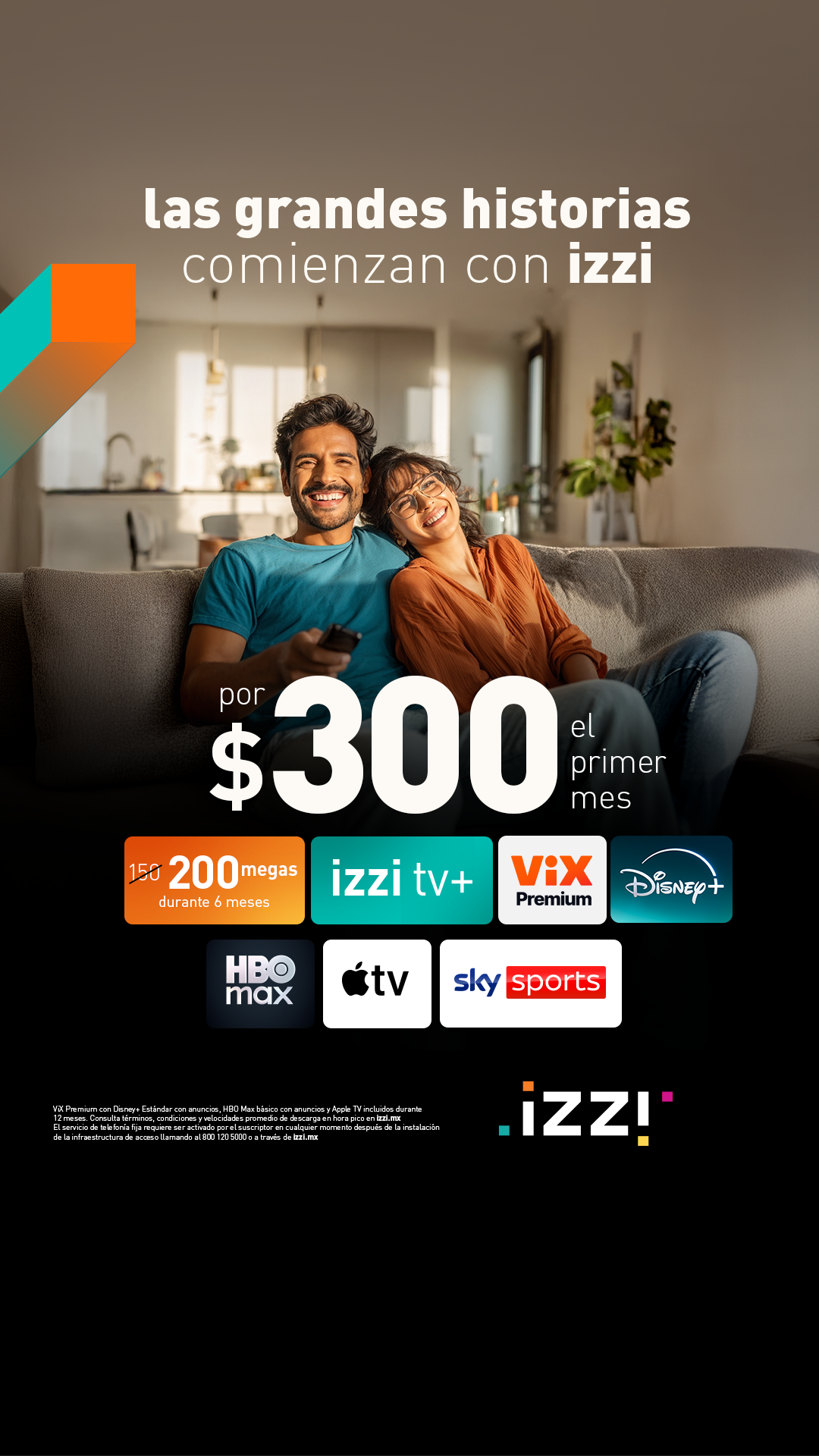 izzi telecom Facebook ad