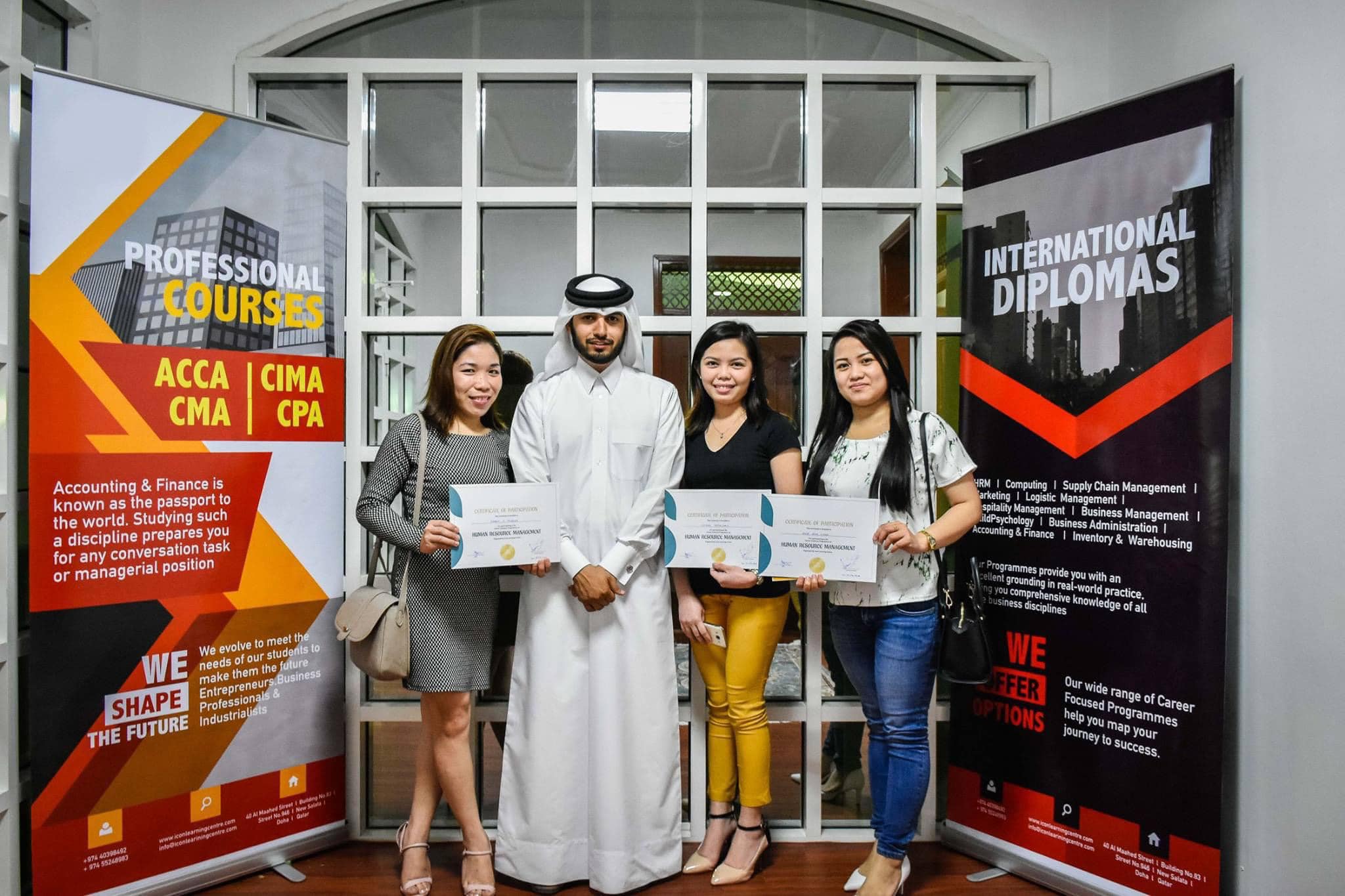 Qatar Attested Professional Qualifications Facebook ad