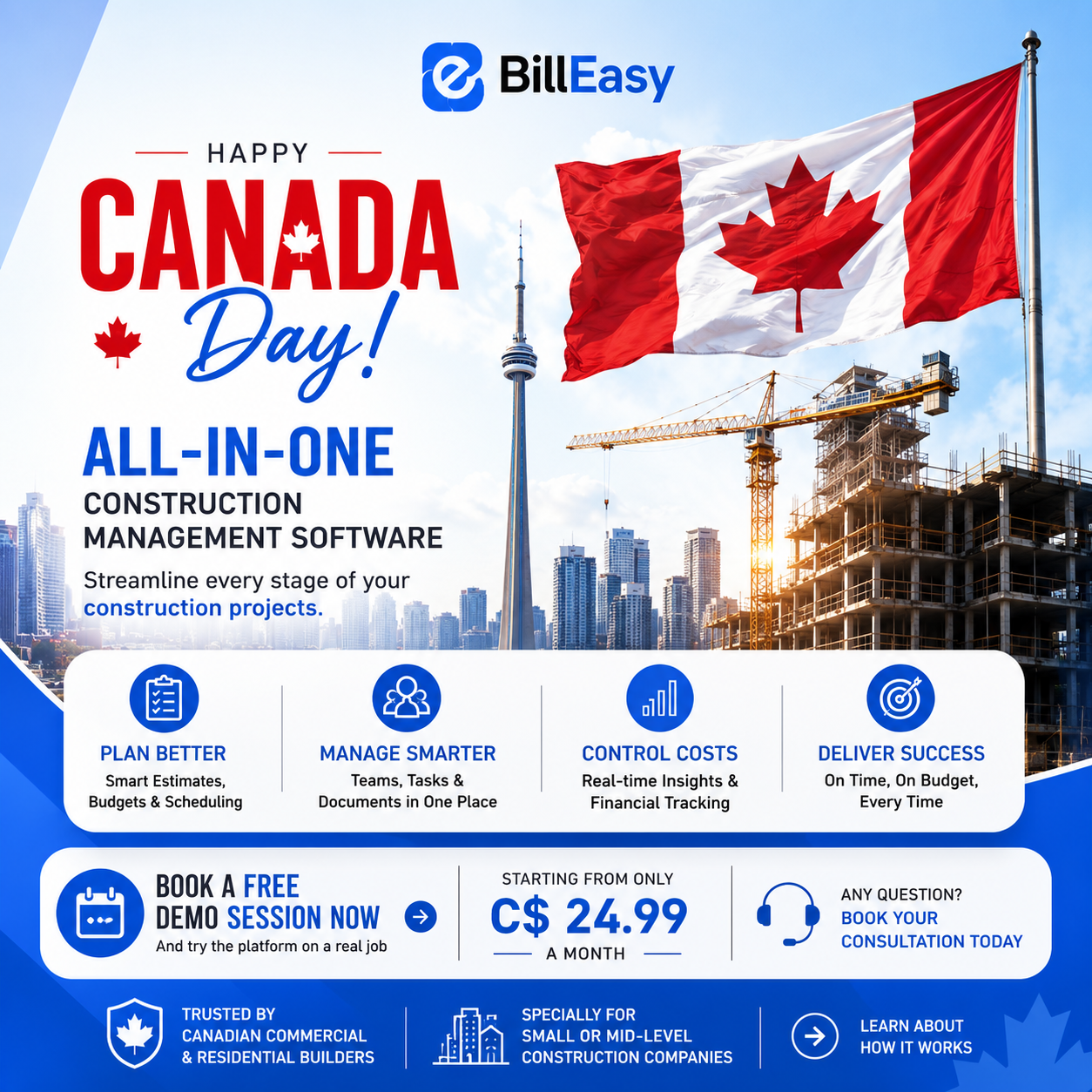 BillEasy Inc. Facebook ad