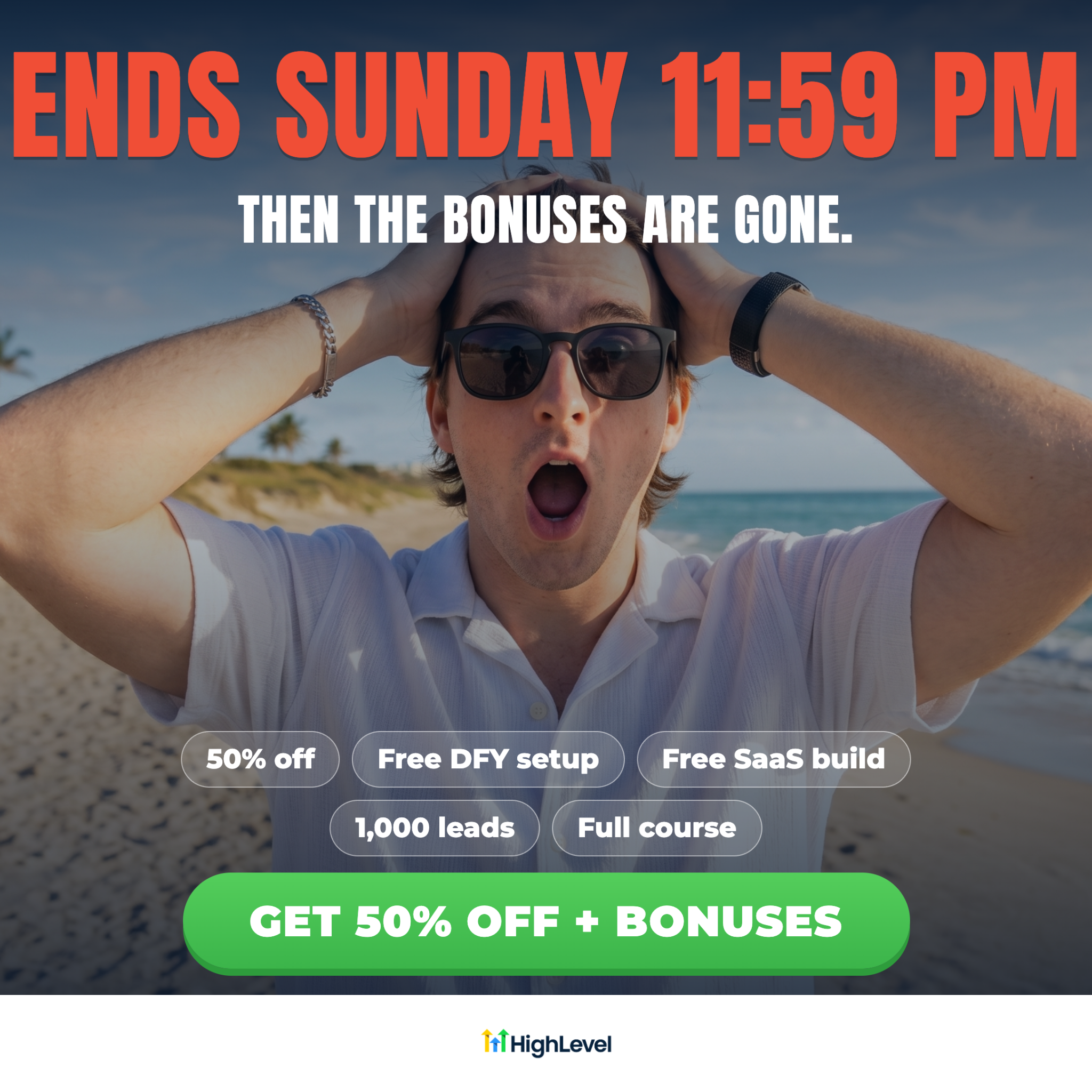 Andrew George Facebook ad