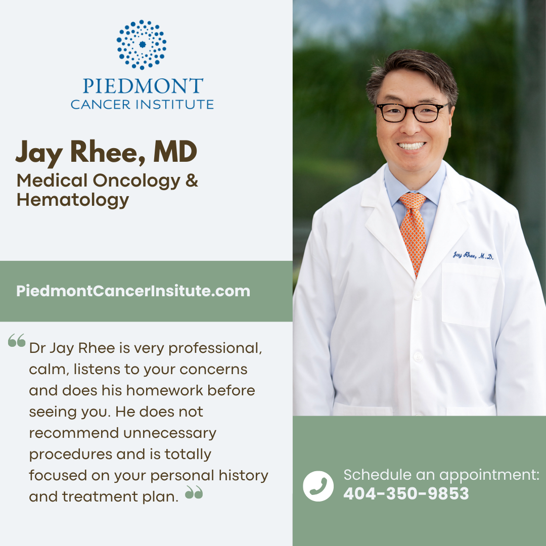 Piedmont Cancer Institute Facebook ad