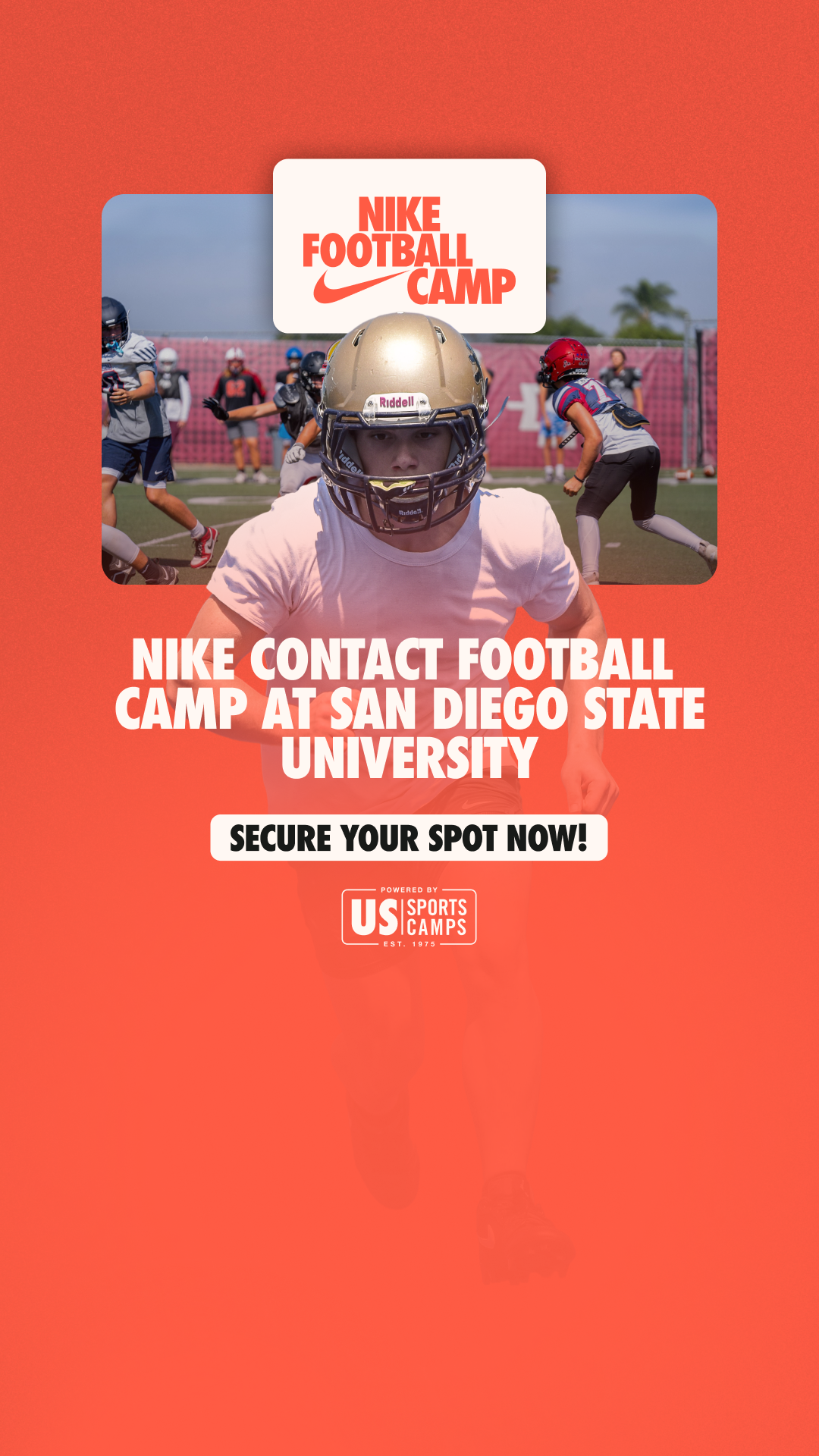 US Sports Camps - NIKE Sports Camps Facebook ad