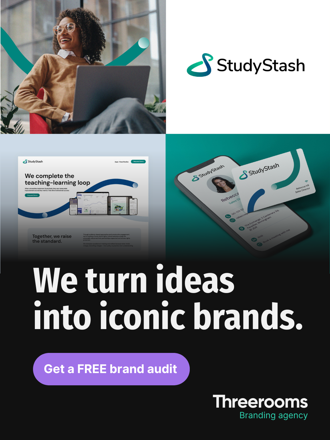Threerooms Brand Agency Facebook ad