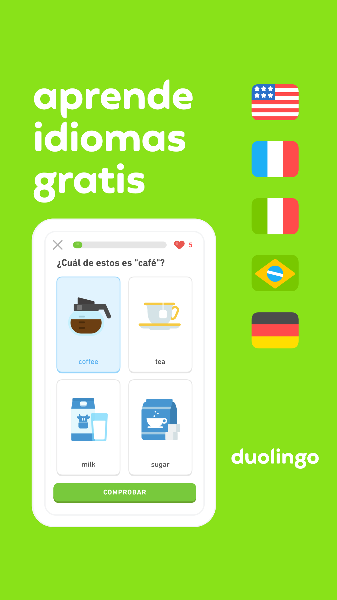 Duolingo Facebook ad
