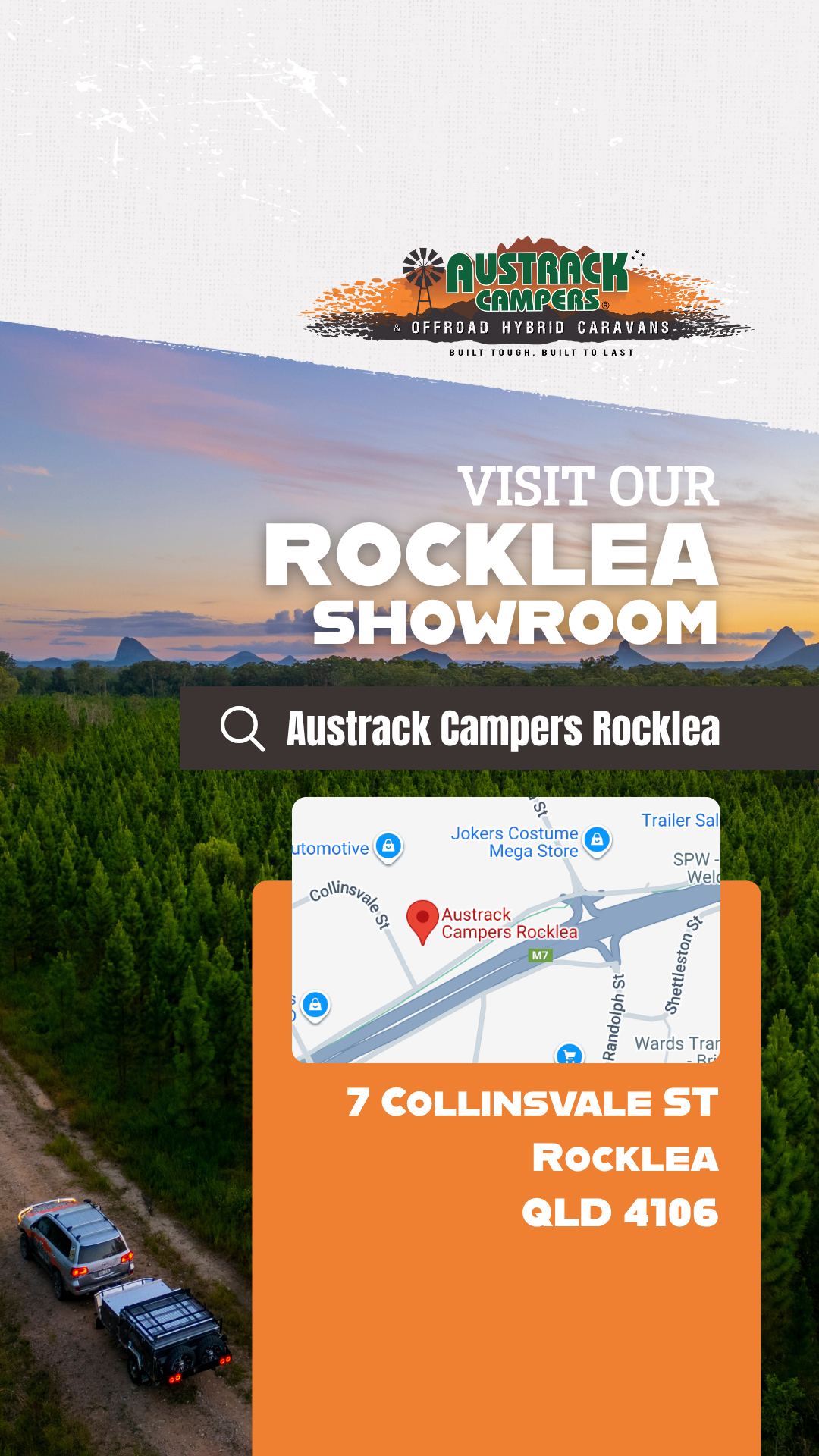 Austrack Campers Facebook ad