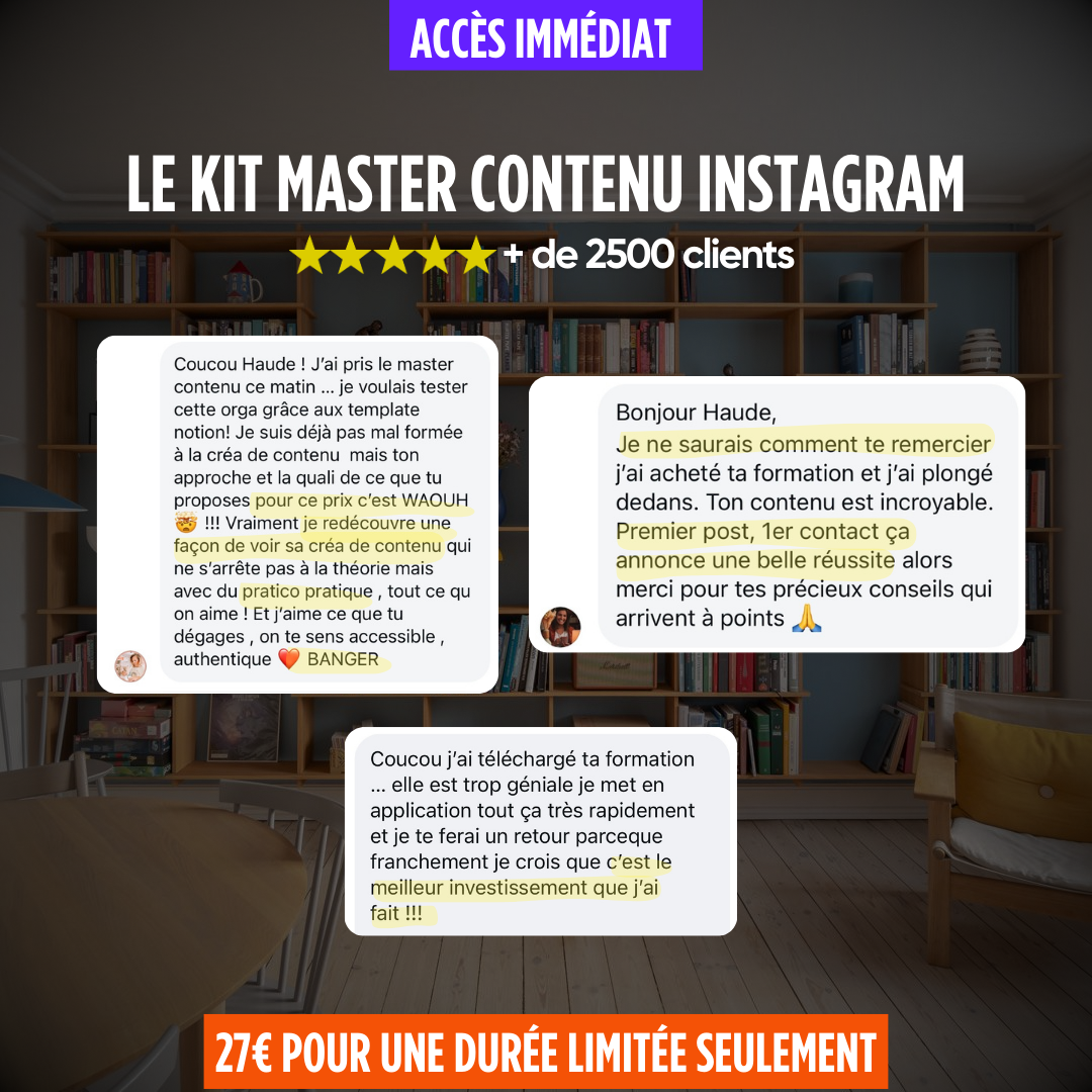 Haude Georgelin Facebook ad