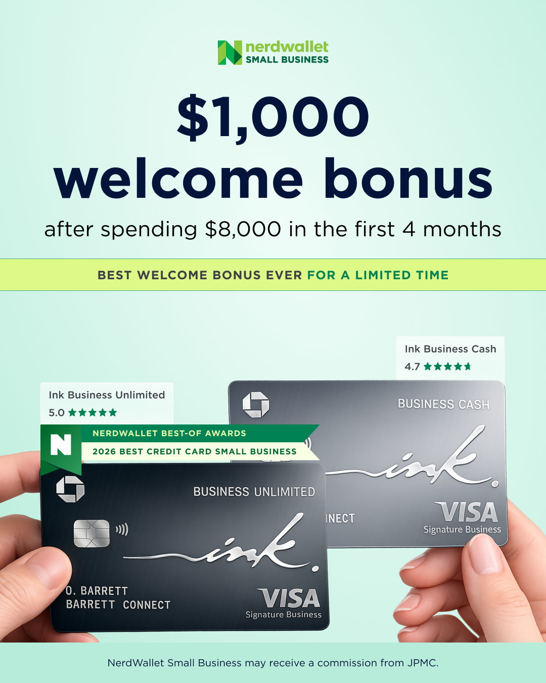NerdWallet Facebook ad