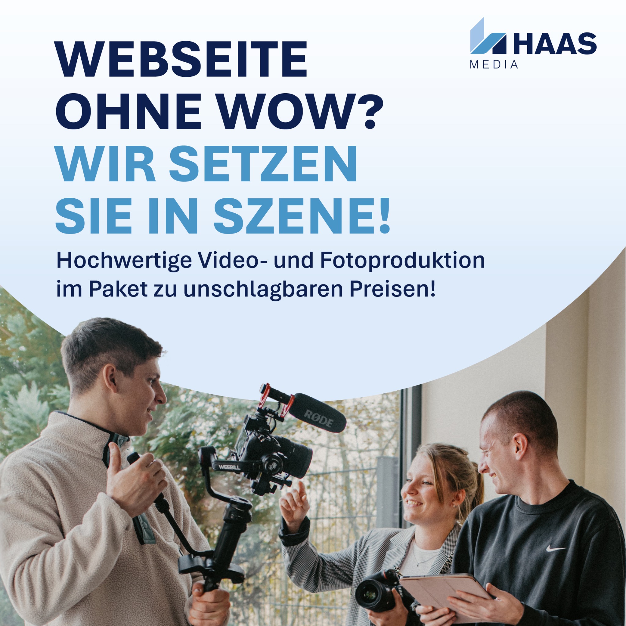 HAAS Media Facebook ad from May 18, 2026
