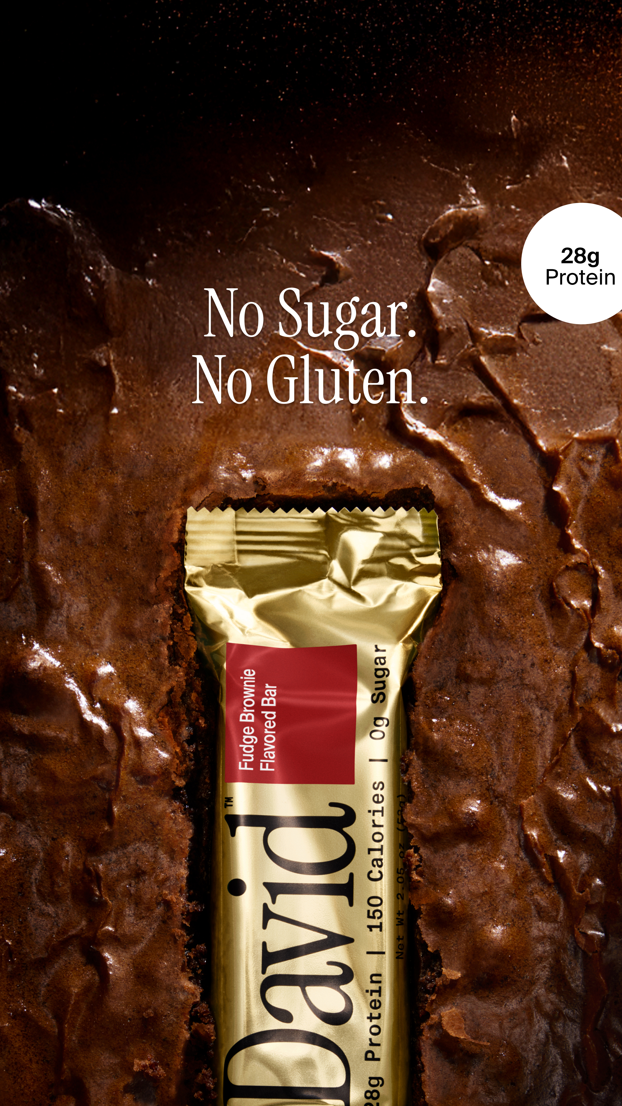 David Protein Facebook ad