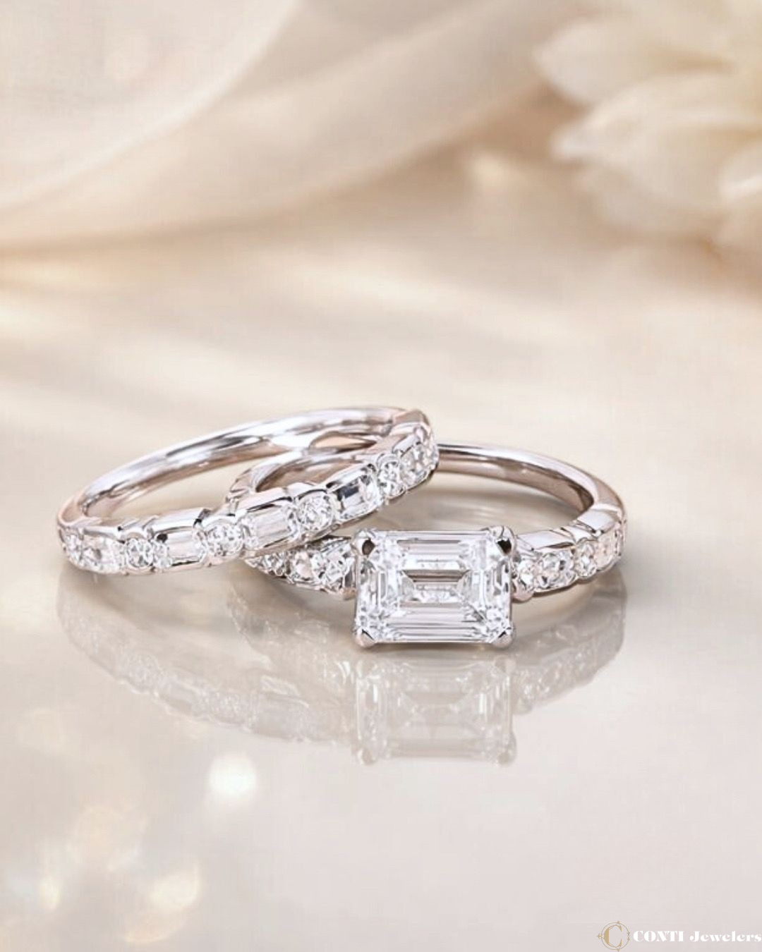 Conti Jewelers Facebook ad: Shop Engagement Rings