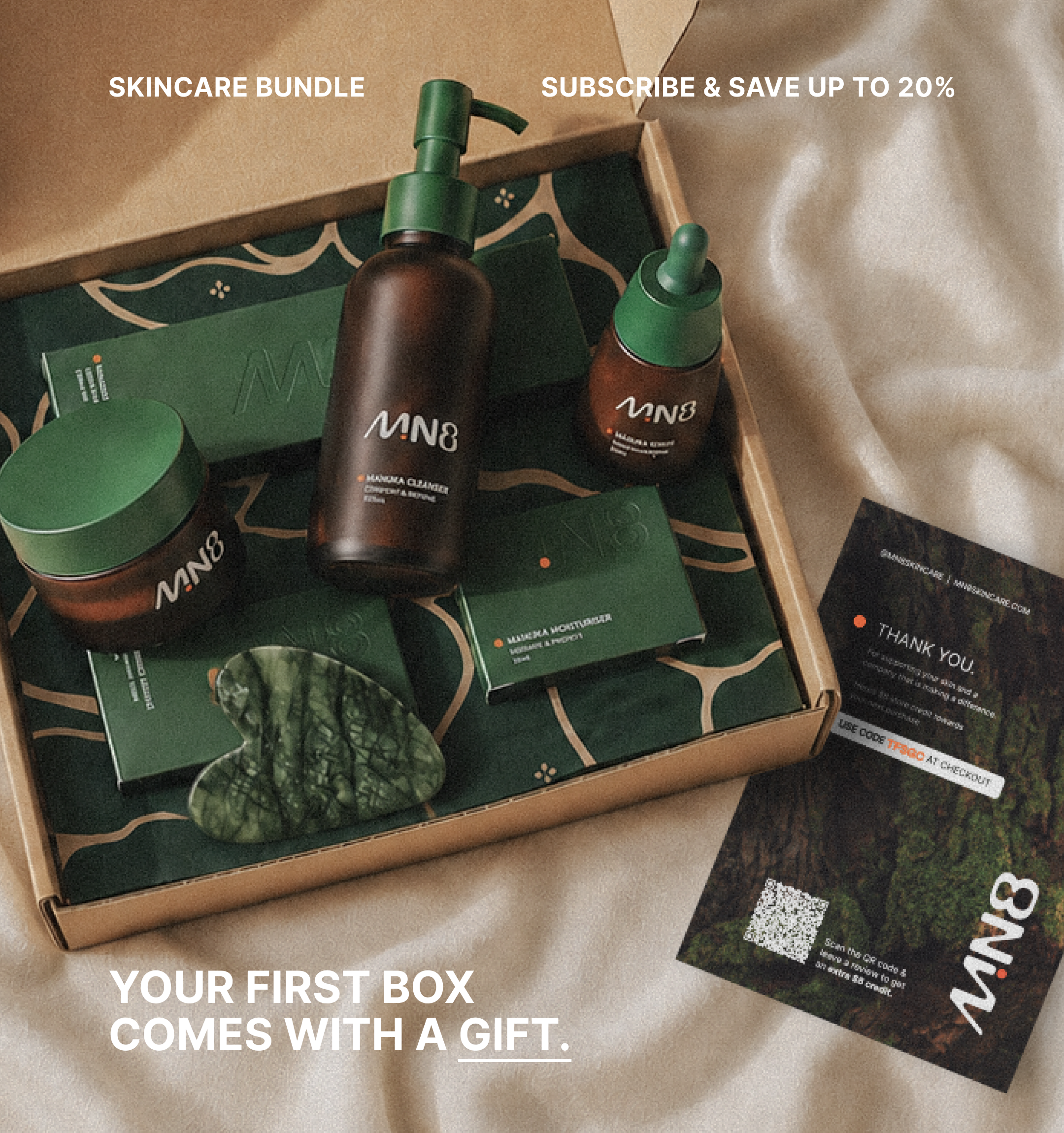 MN8 Skincare Facebook ad