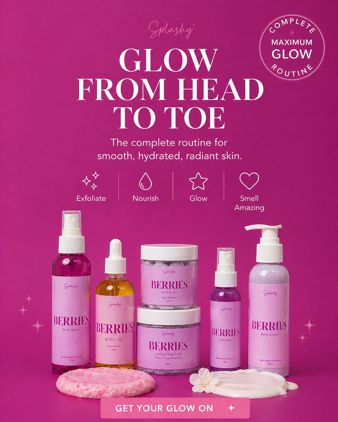 Splashycosmetics Facebook ad from May 27, 2026