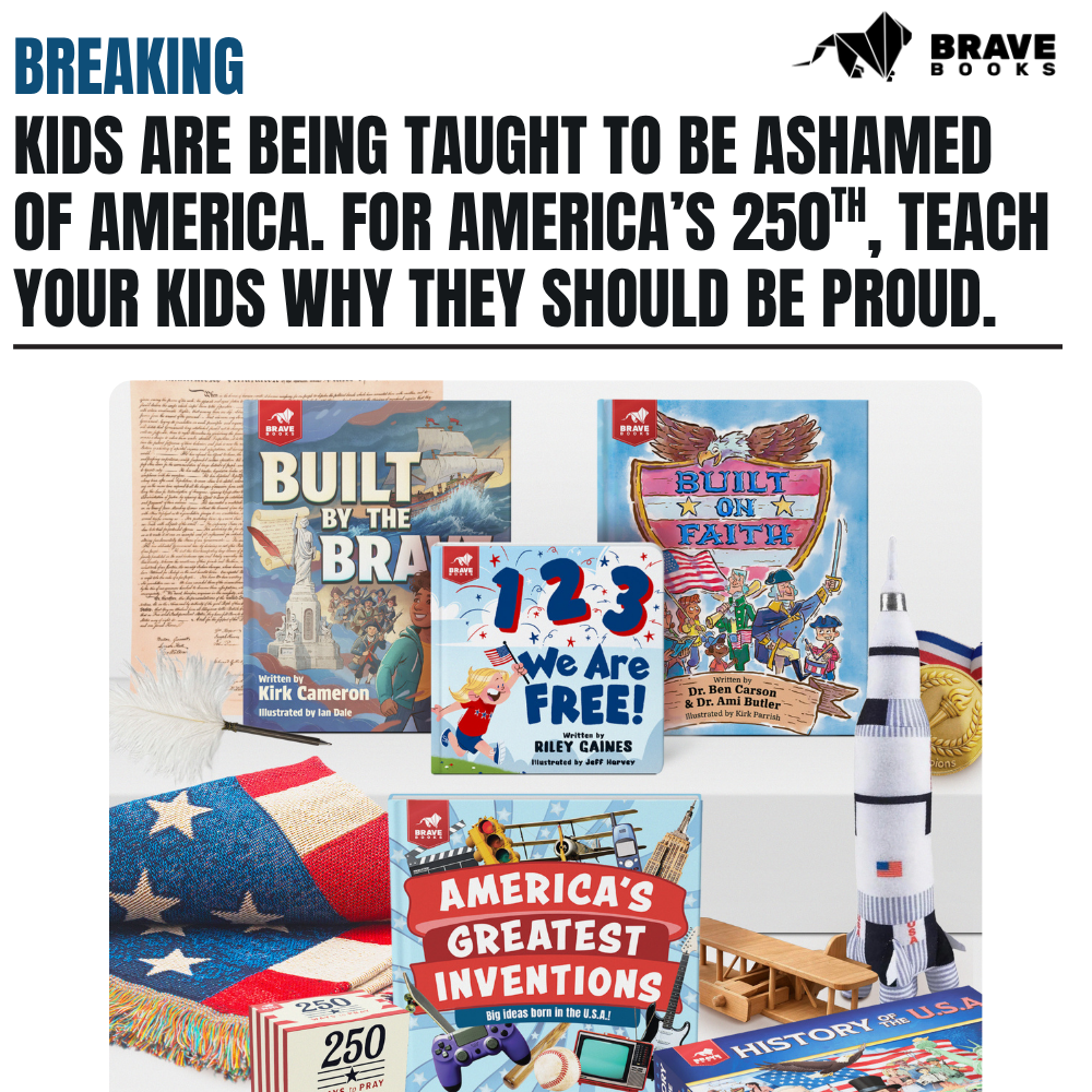 BRAVE Books Facebook ad