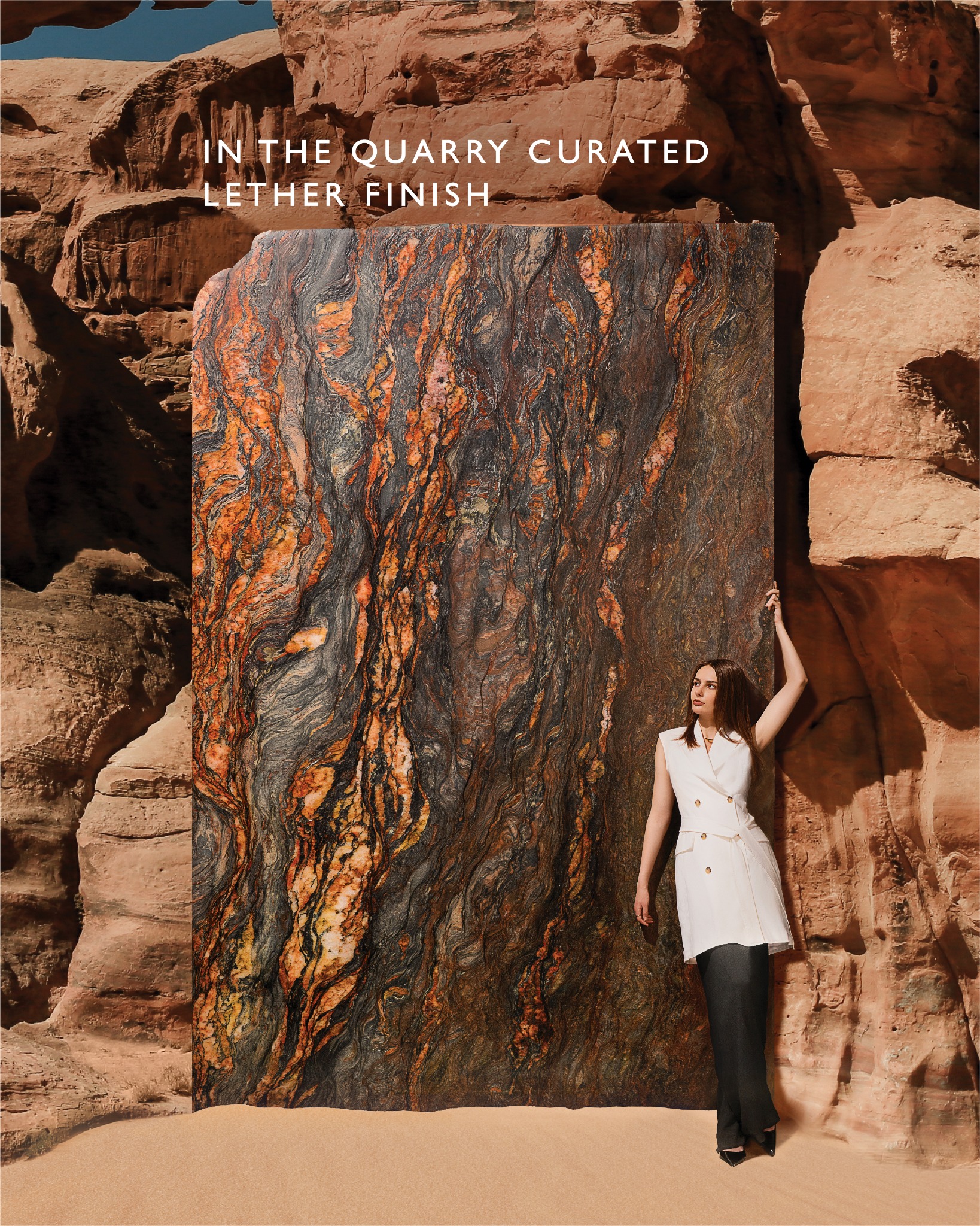 The Quarry Facebook ad: Tactile drama. Italian mastery.