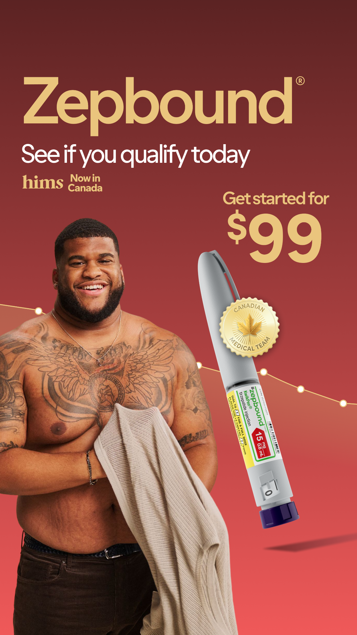 hims Facebook ad