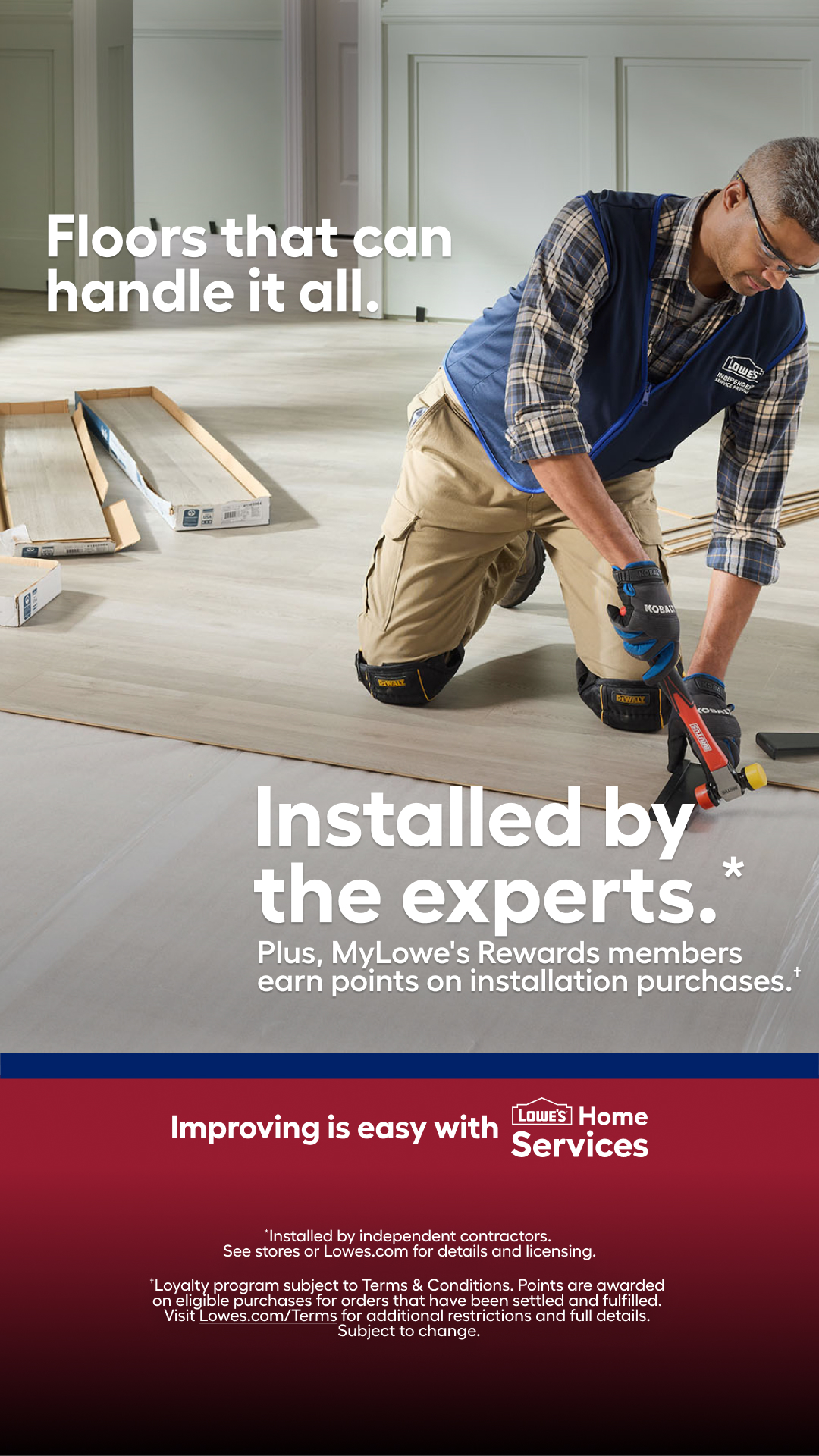 Lowe's Home Improvement Facebook ad