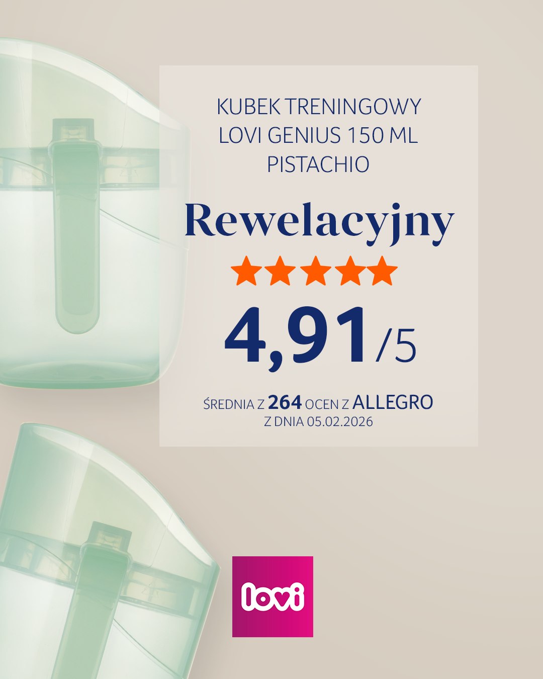 LOVI Karmienie miłością Facebook ad: Kubek LOVI Genius wkradł się w serca zarówno…
