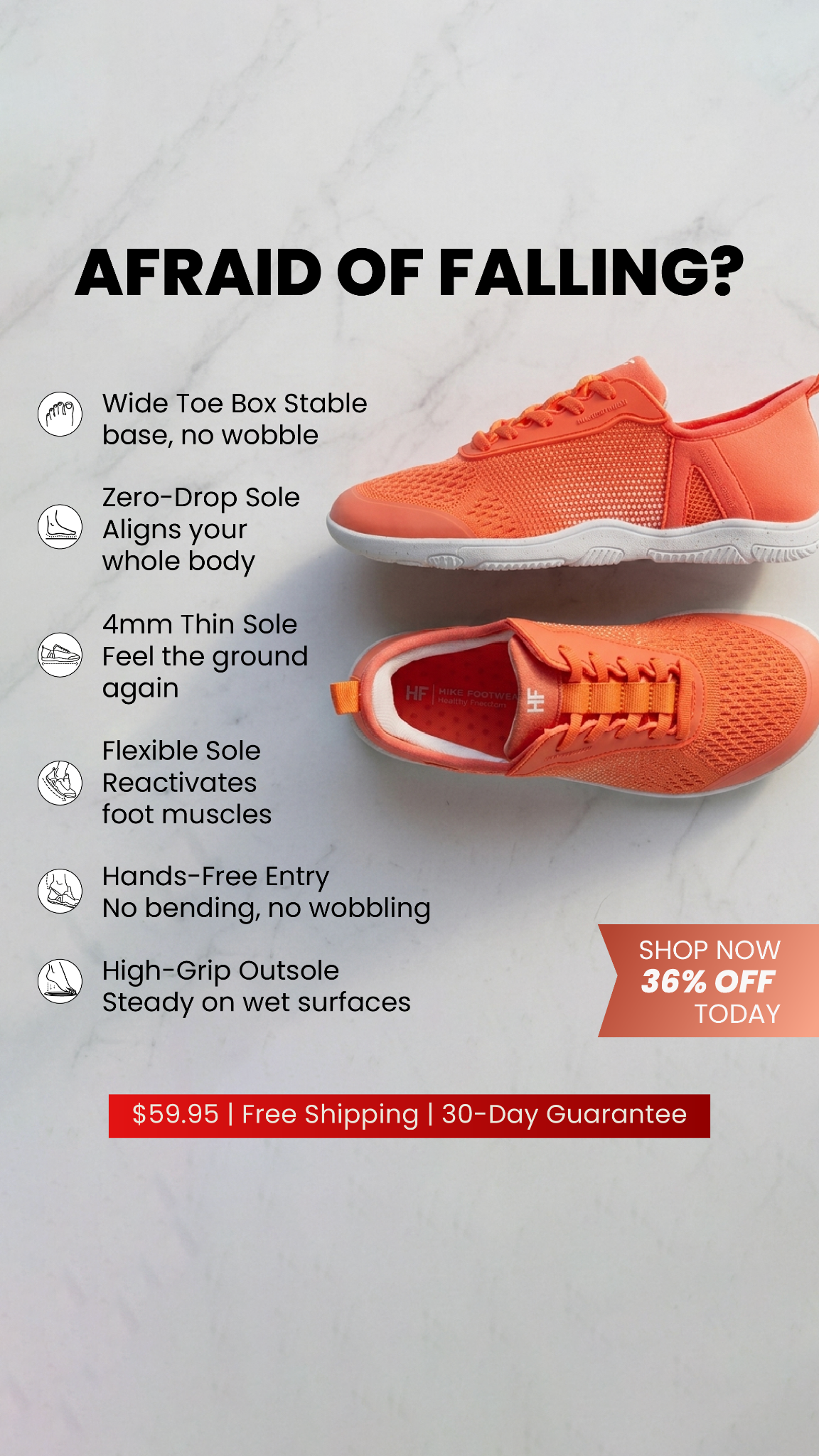 HIKE Footwear Facebook ad