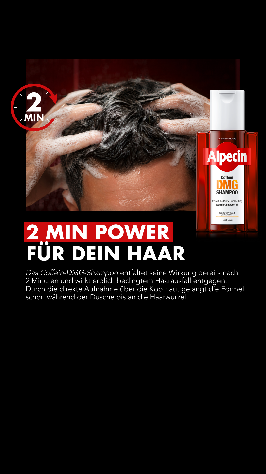 Alpecin Facebook ad