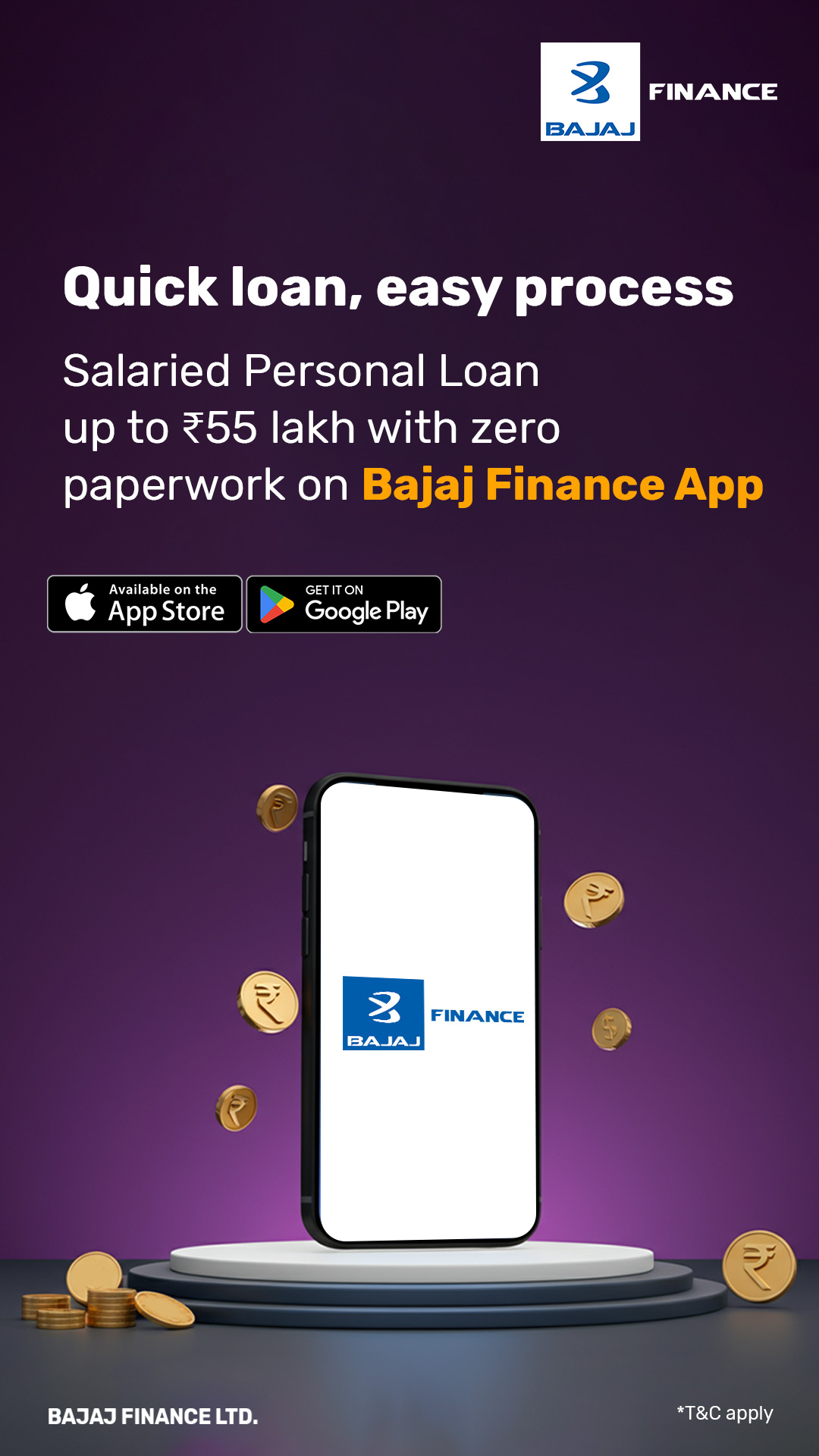 Bajaj Finserv Facebook ad