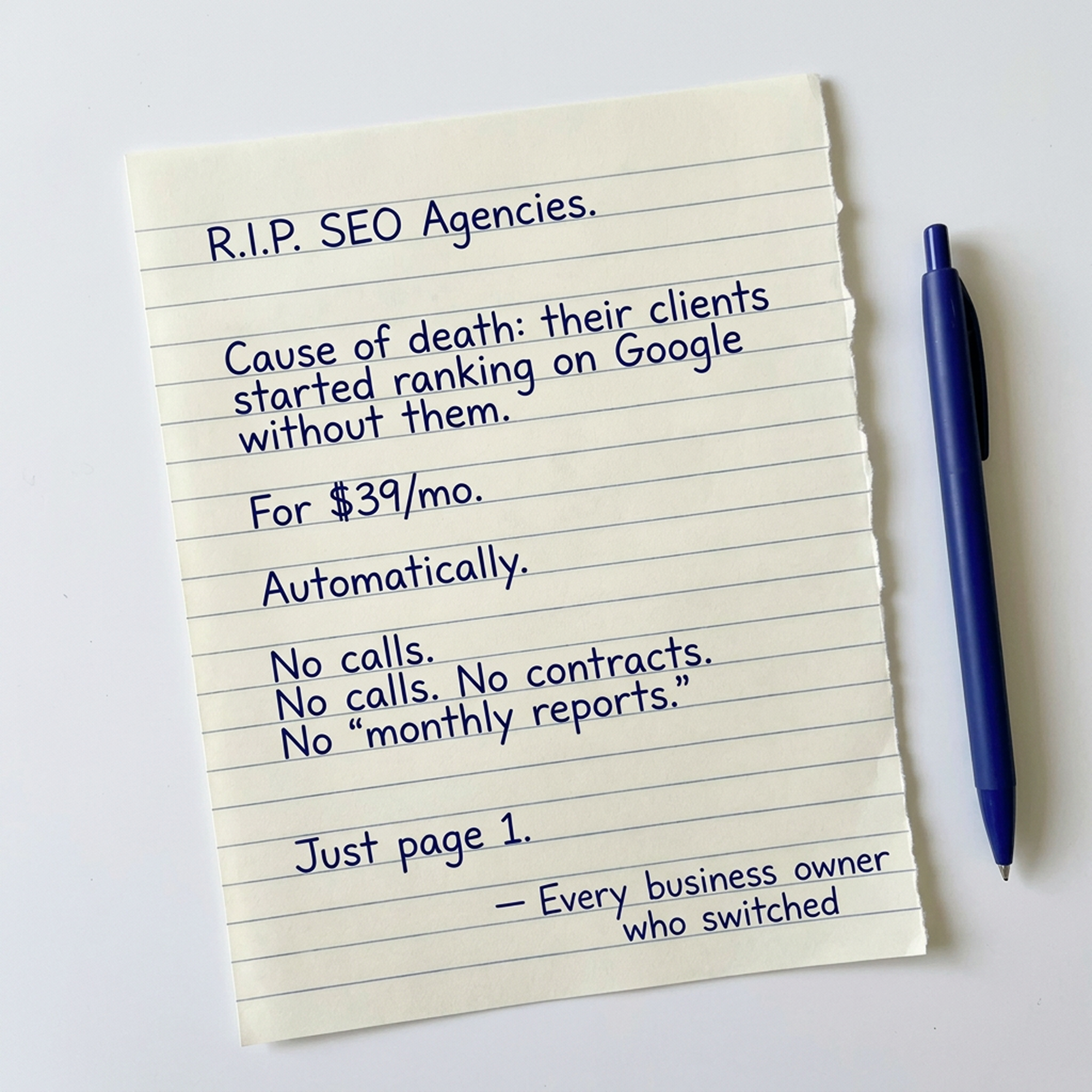 Soro SEO Facebook ad