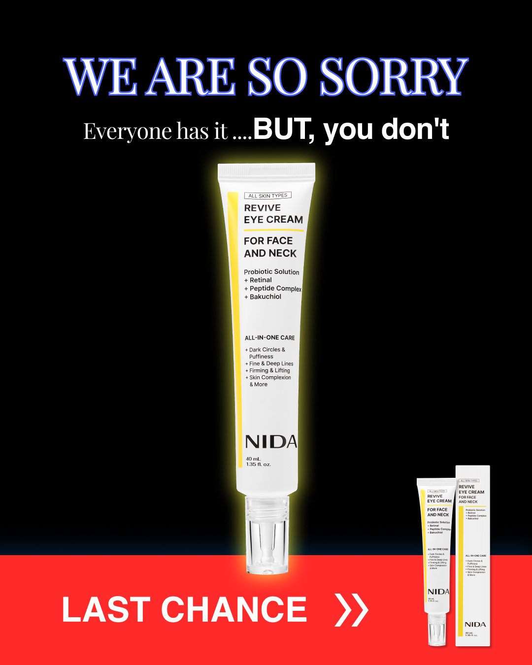 Korean Skincare 101 Facebook ad