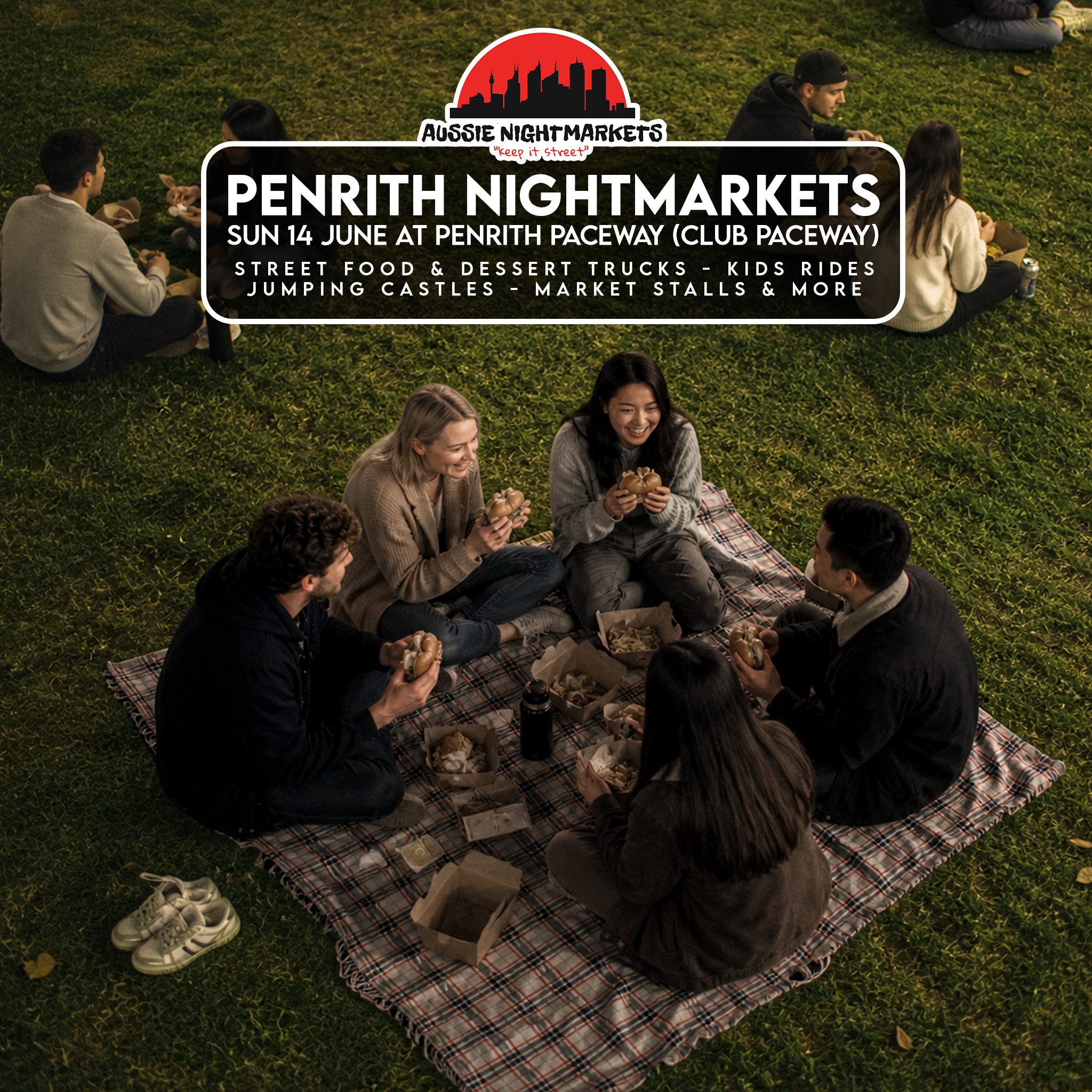 Aussie NightMarkets Facebook ad