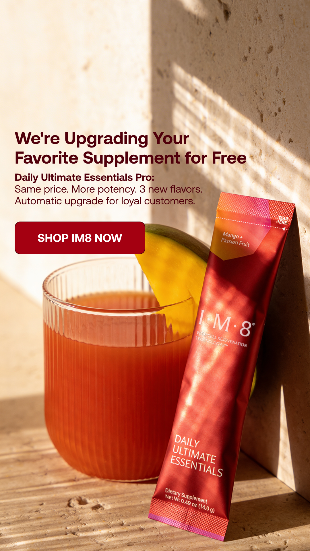 IM8 Health Facebook ad