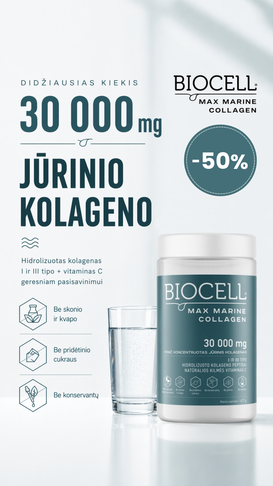 BIOCELL Lietuva Facebook ad