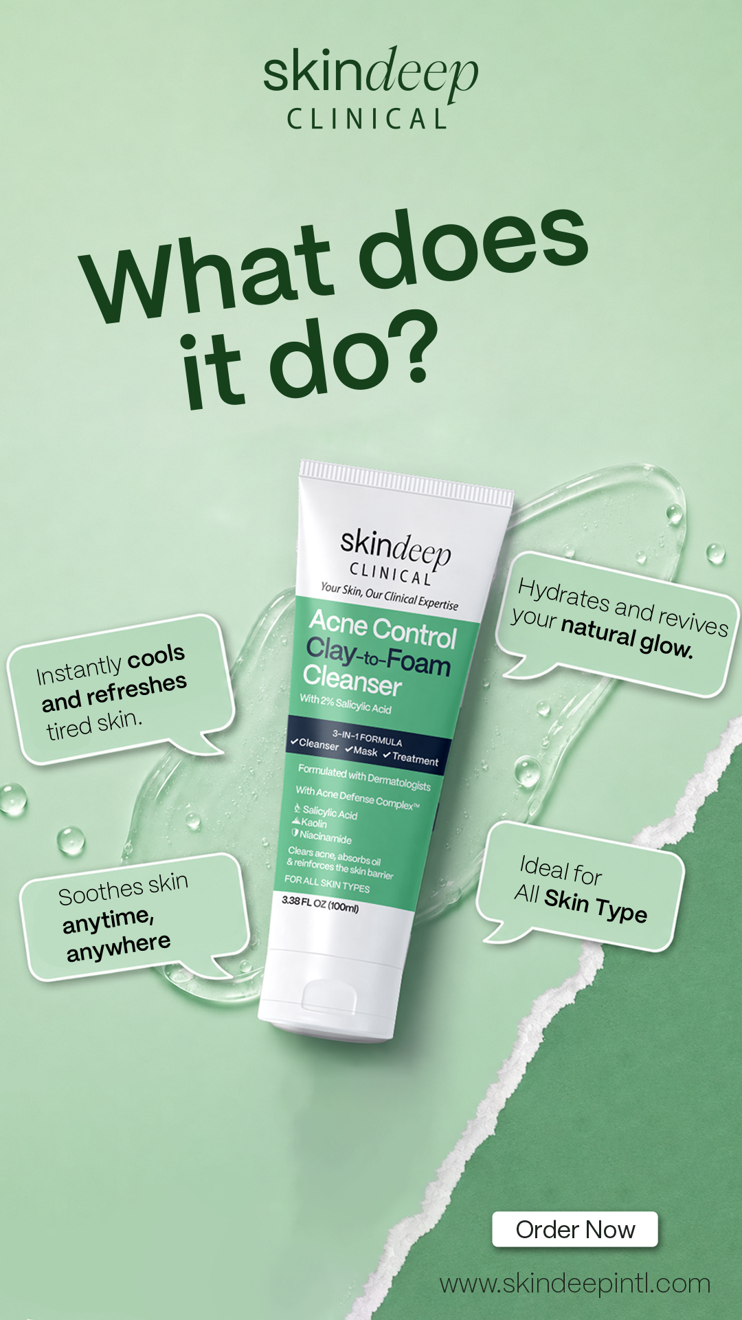 Skin Deep Facebook ad