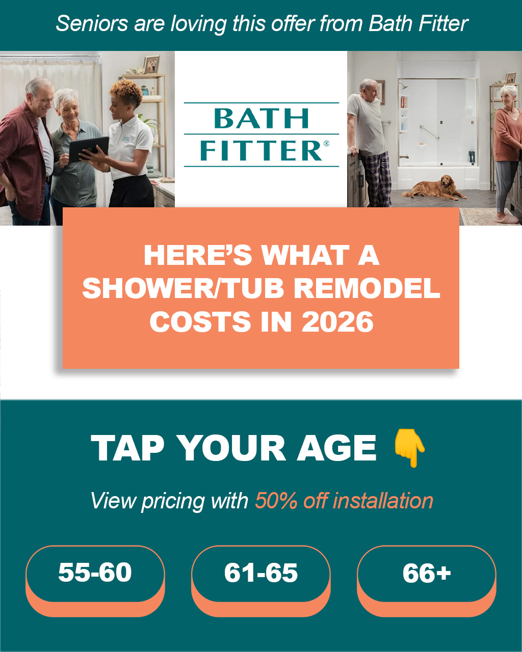 Bath Fitter Facebook ad