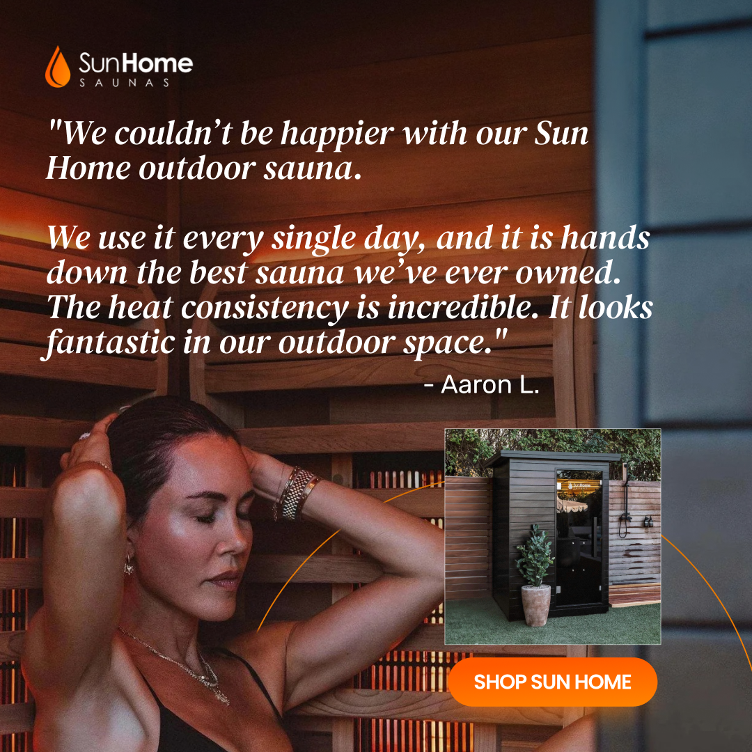 Sun Home Saunas Facebook ad