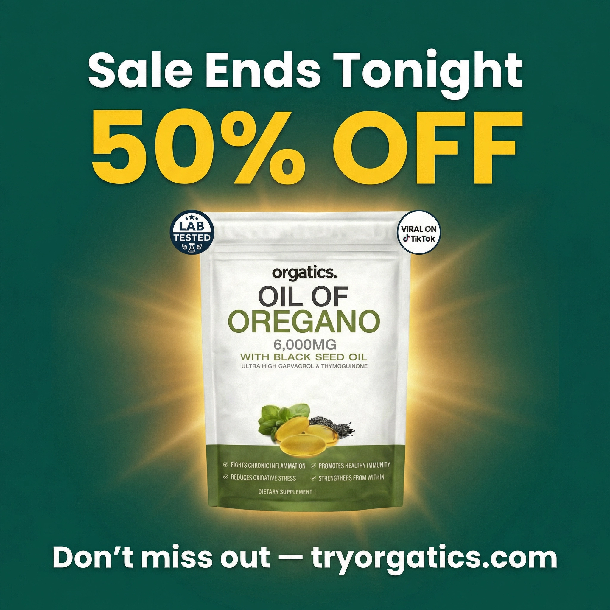 Orgatics Facebook ad