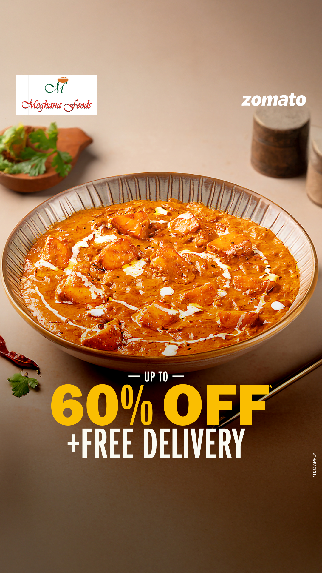 Zomato Facebook ad