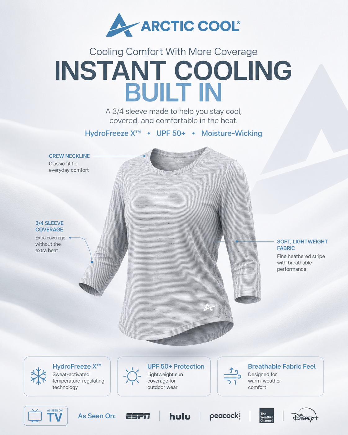 Arctic Cool Facebook ad
