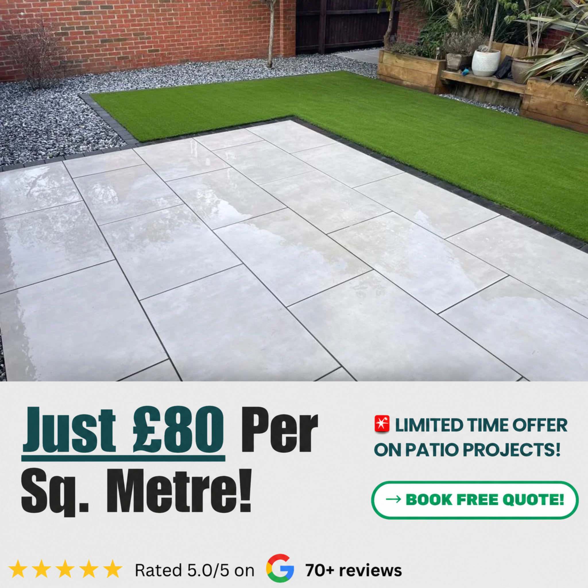Paveright Contractors UK Facebook ad: Get A Quote Today!