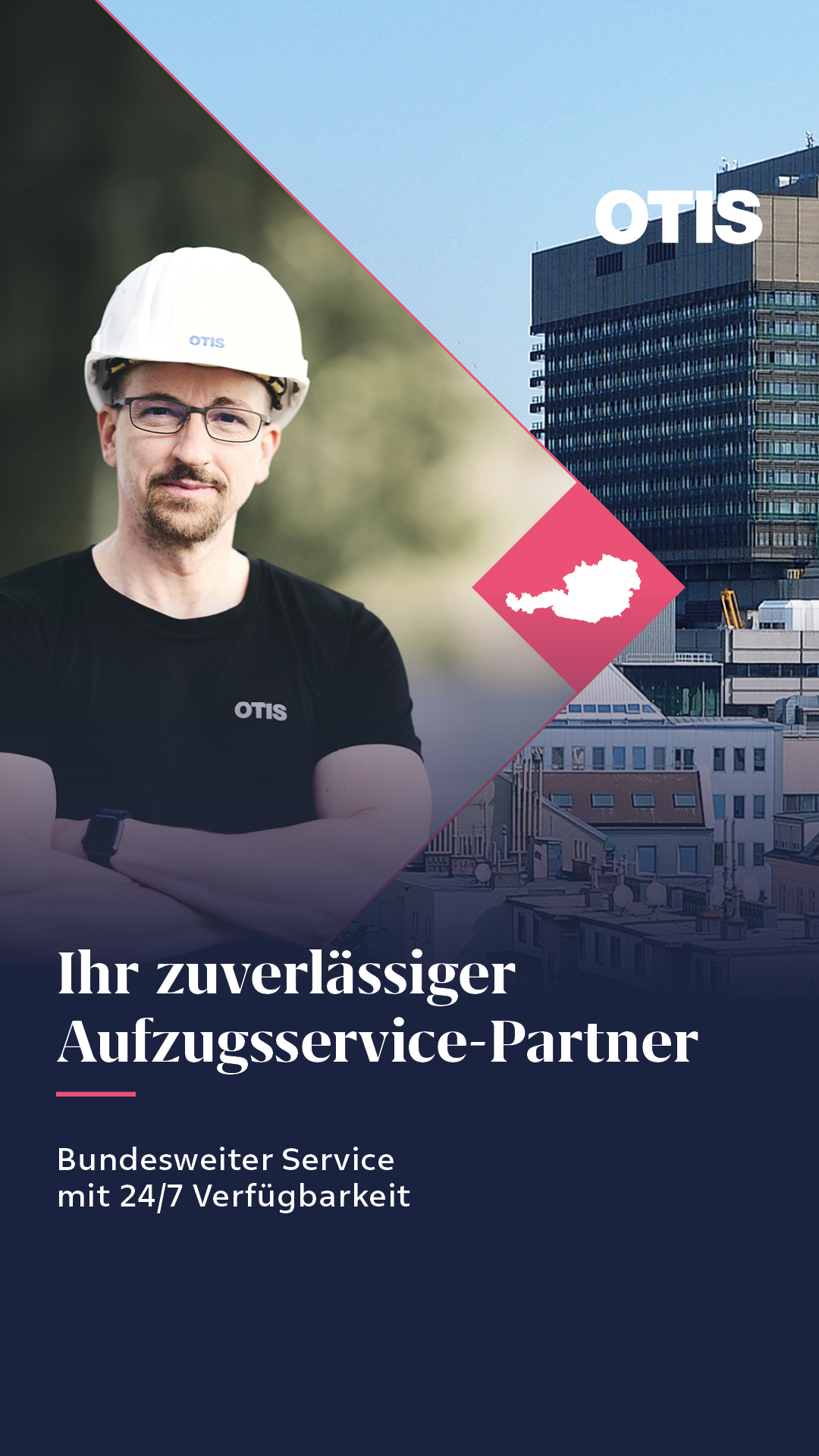 OTIS Austria Facebook ad from Jun 22, 2026