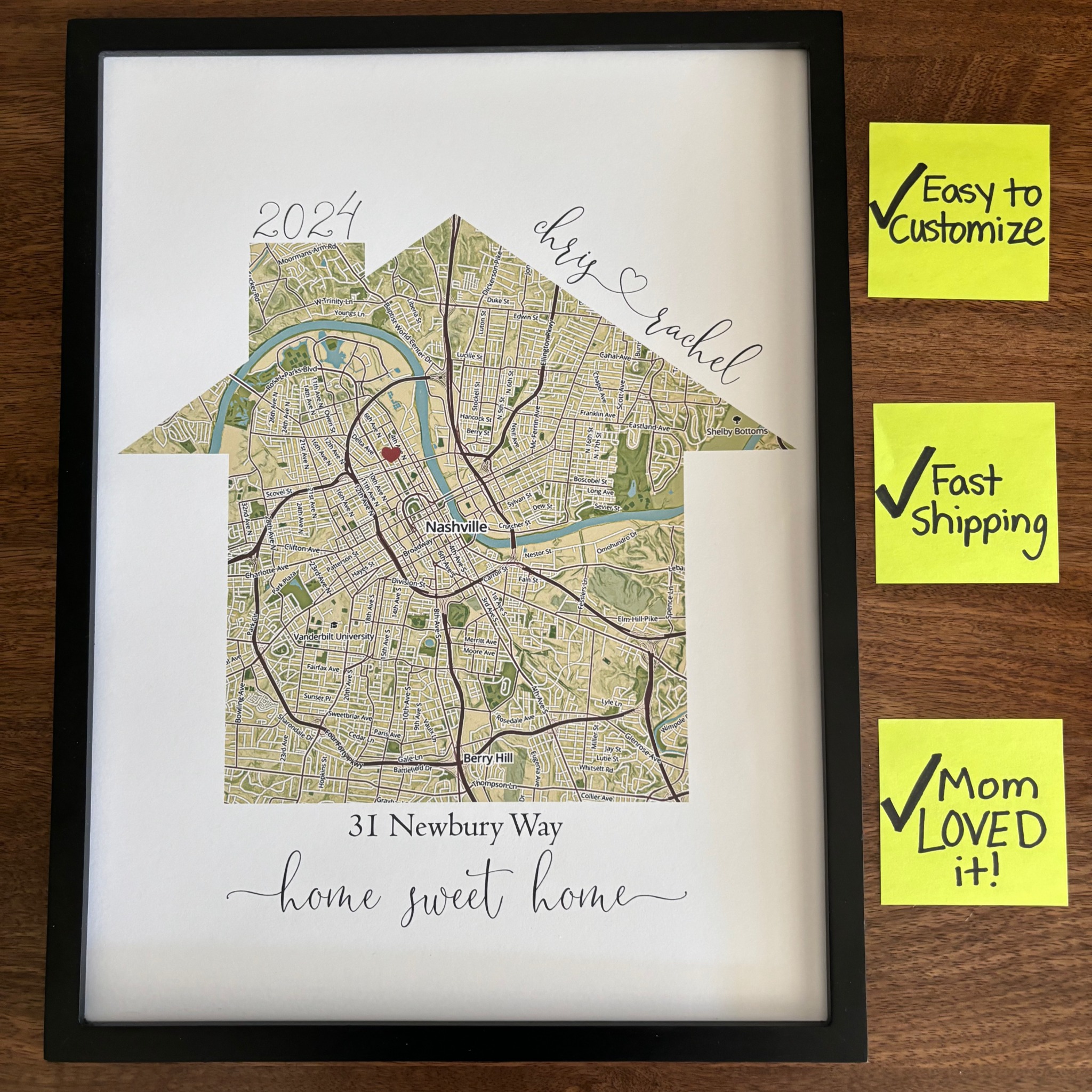 Map of Our Life Facebook ad