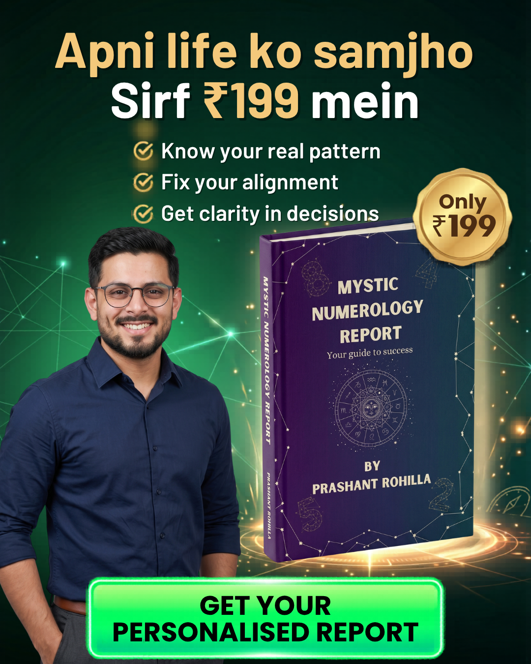 Mystic.Prashant Facebook ad