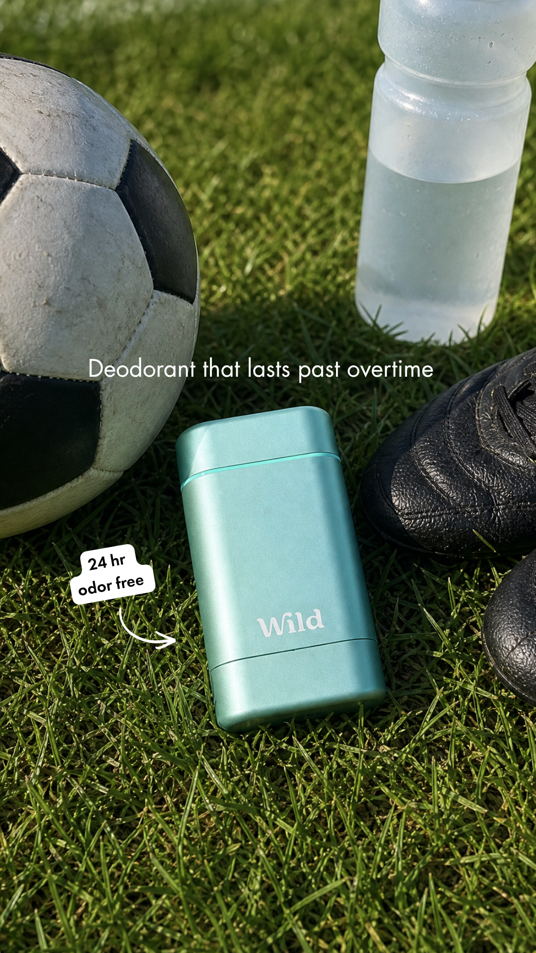 Wild Facebook ad: Deodorant that lasts past overtime