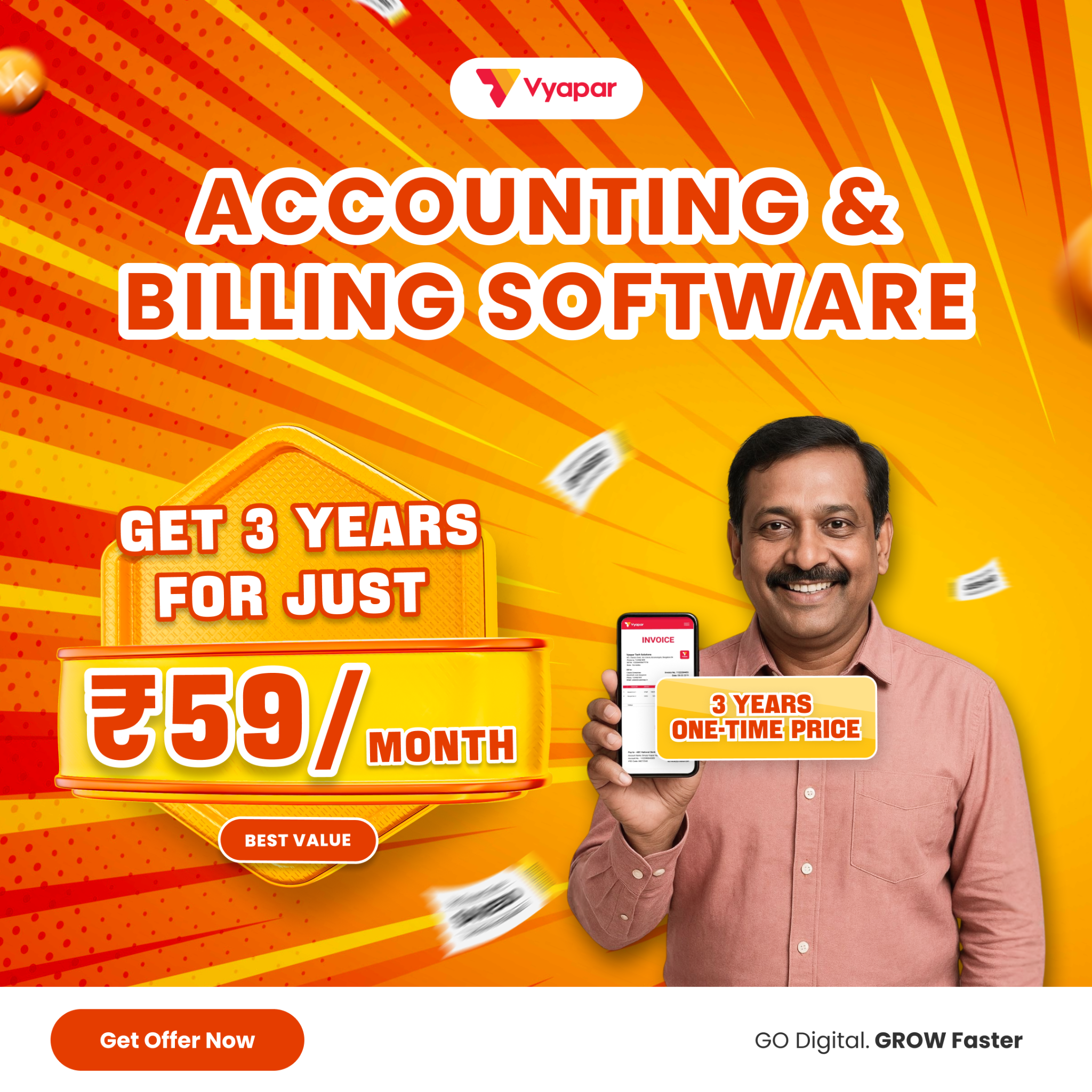 Vyapar App Facebook ad