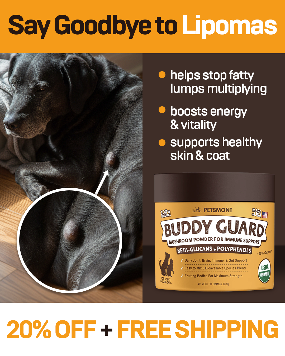 Petsmont Facebook ad