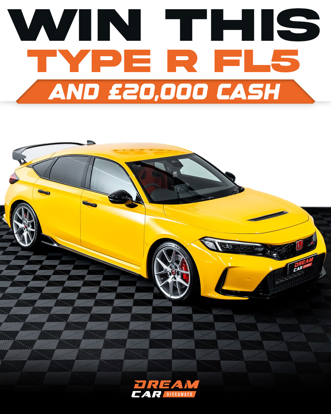Dream Car Giveaways Facebook ad