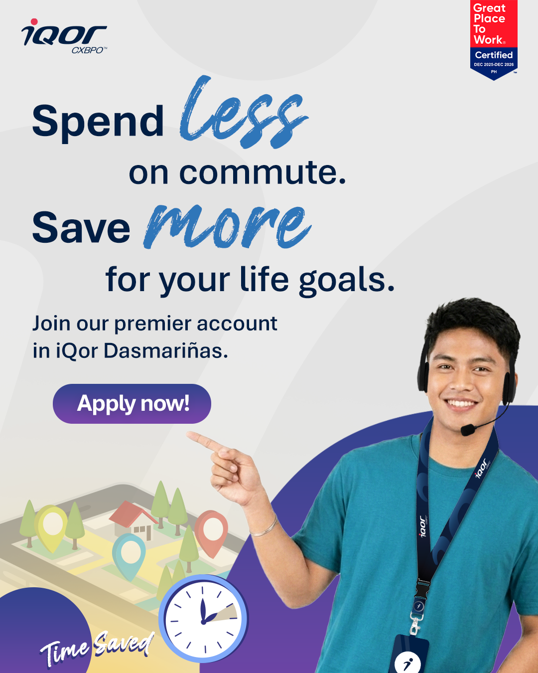 iQor Philippines Facebook ad