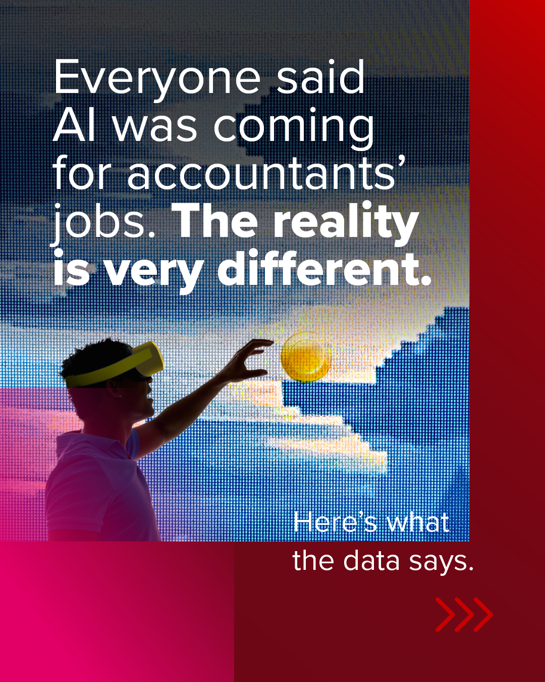 ACCA Facebook ad: Data from 11,000 finance and accounting professionals shows…