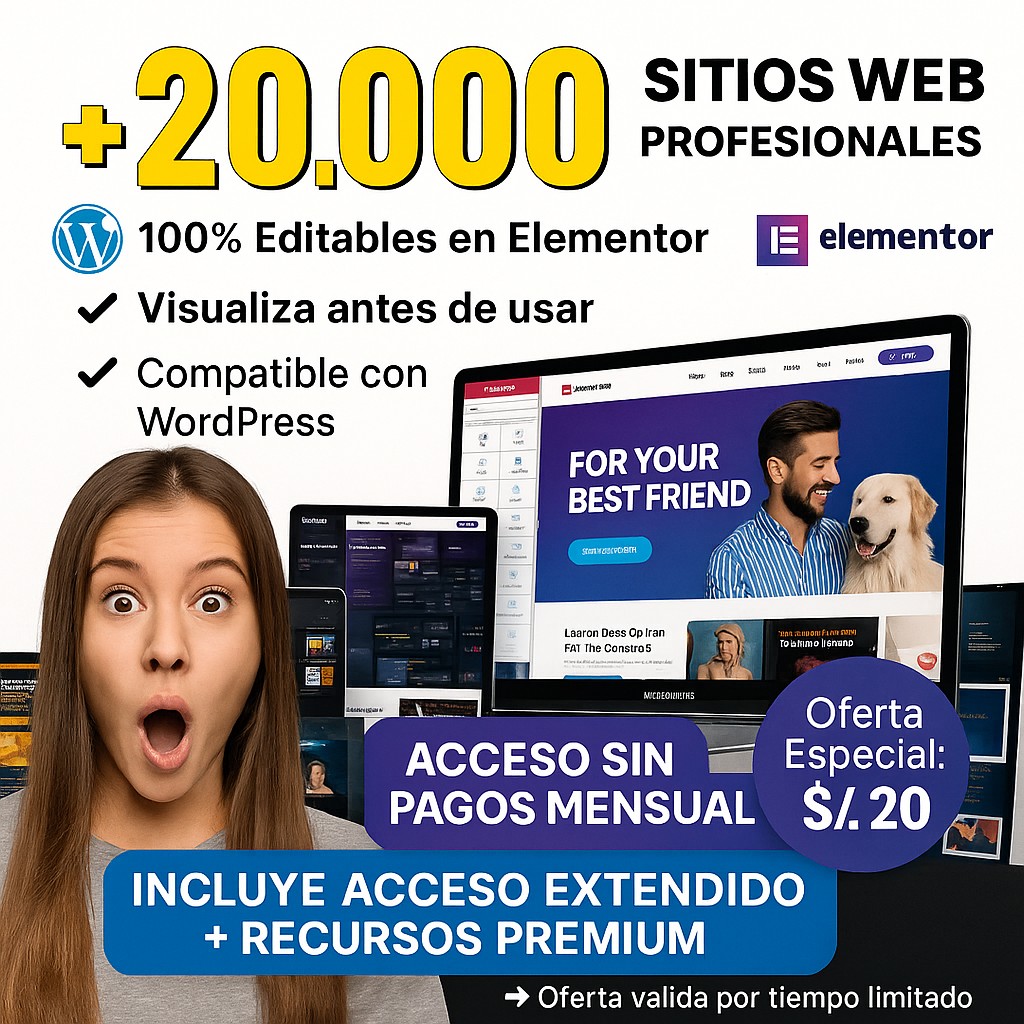 Mega Pack Creativo Facebook ad