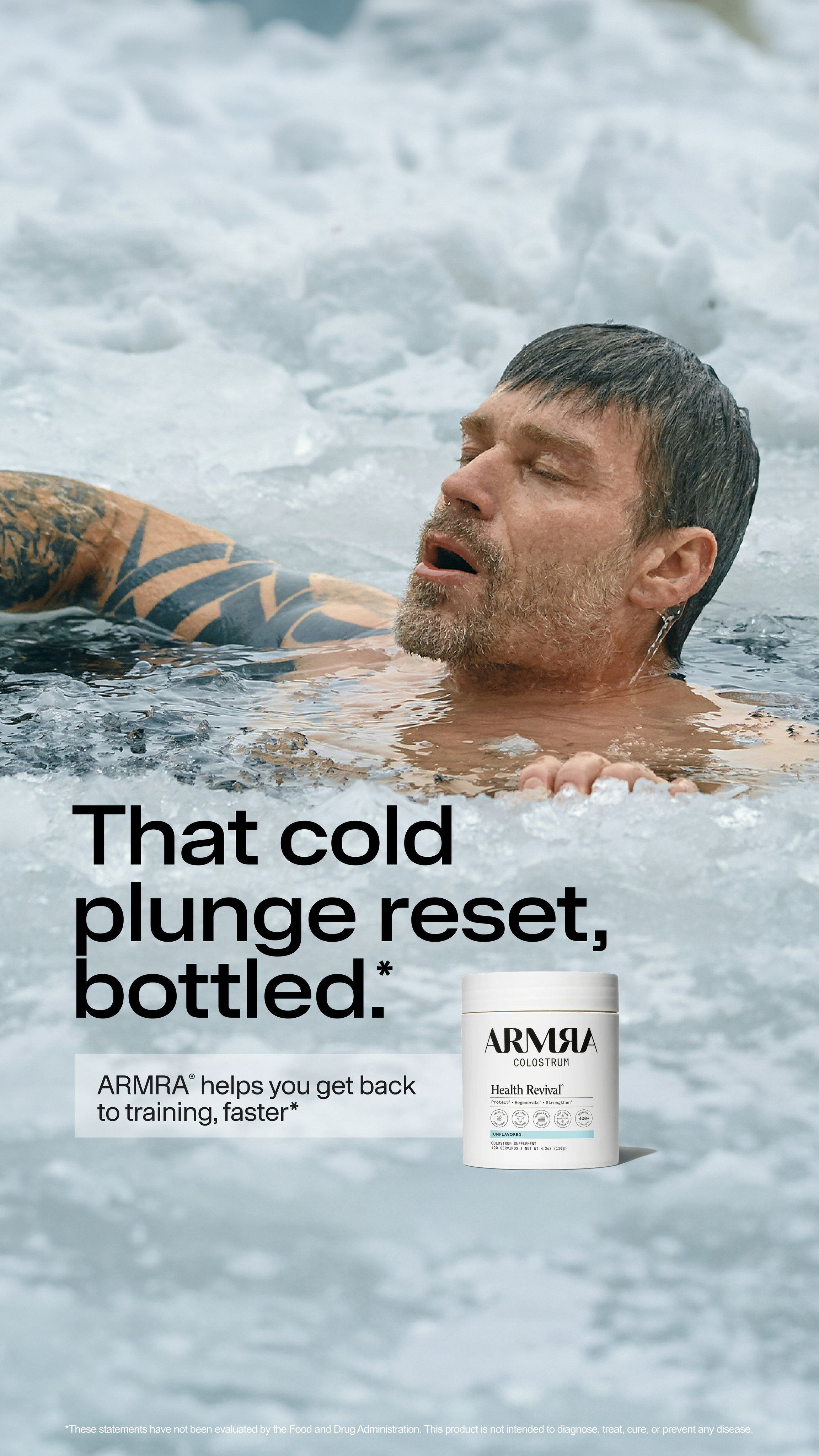 ARMRA Facebook ad