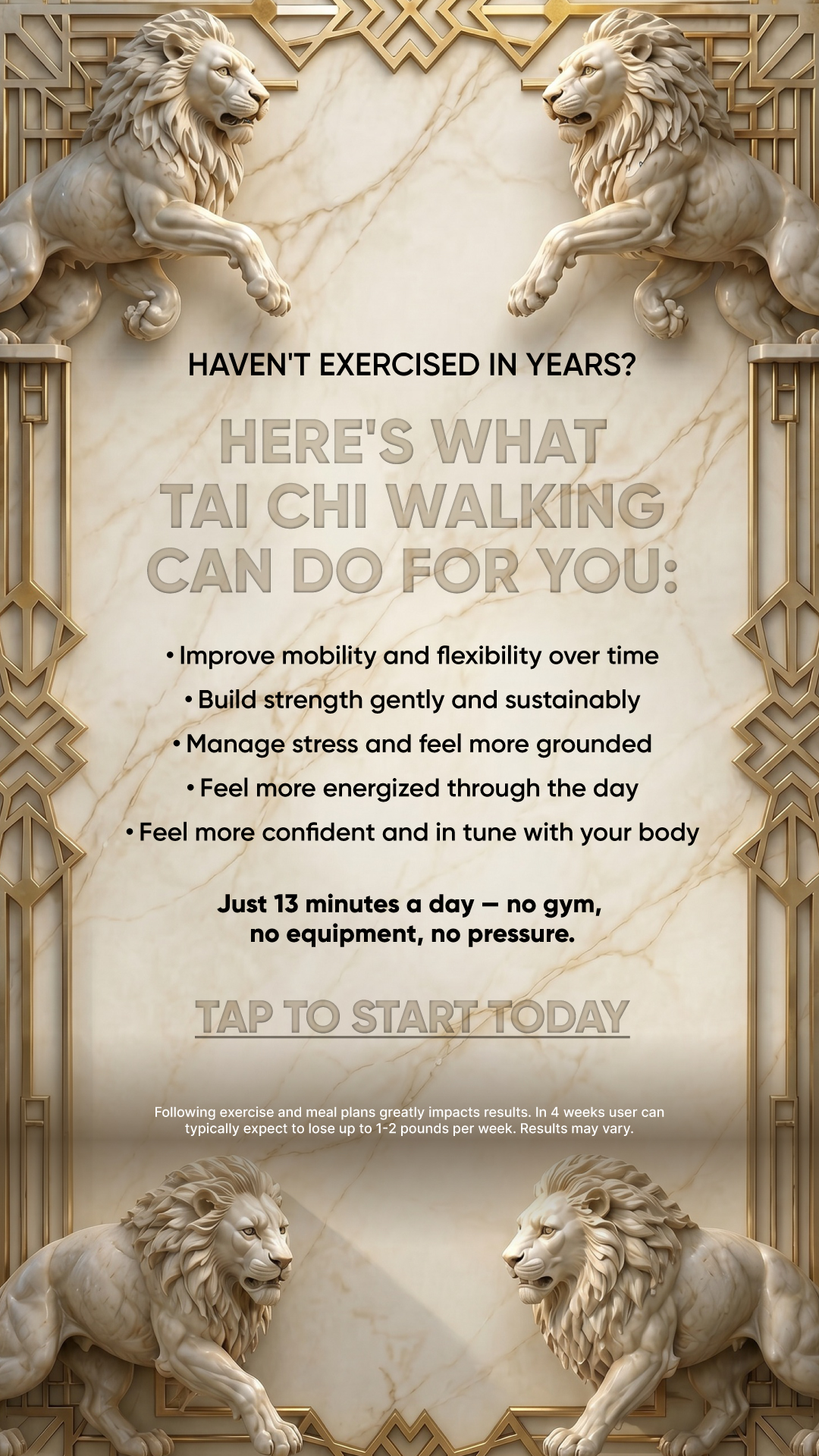 Michaelll Fitness Facebook ad