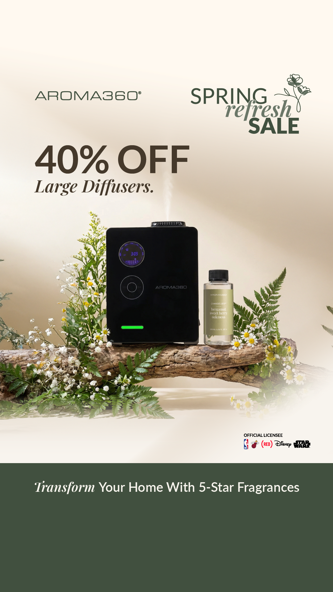 Aroma360 Facebook ad