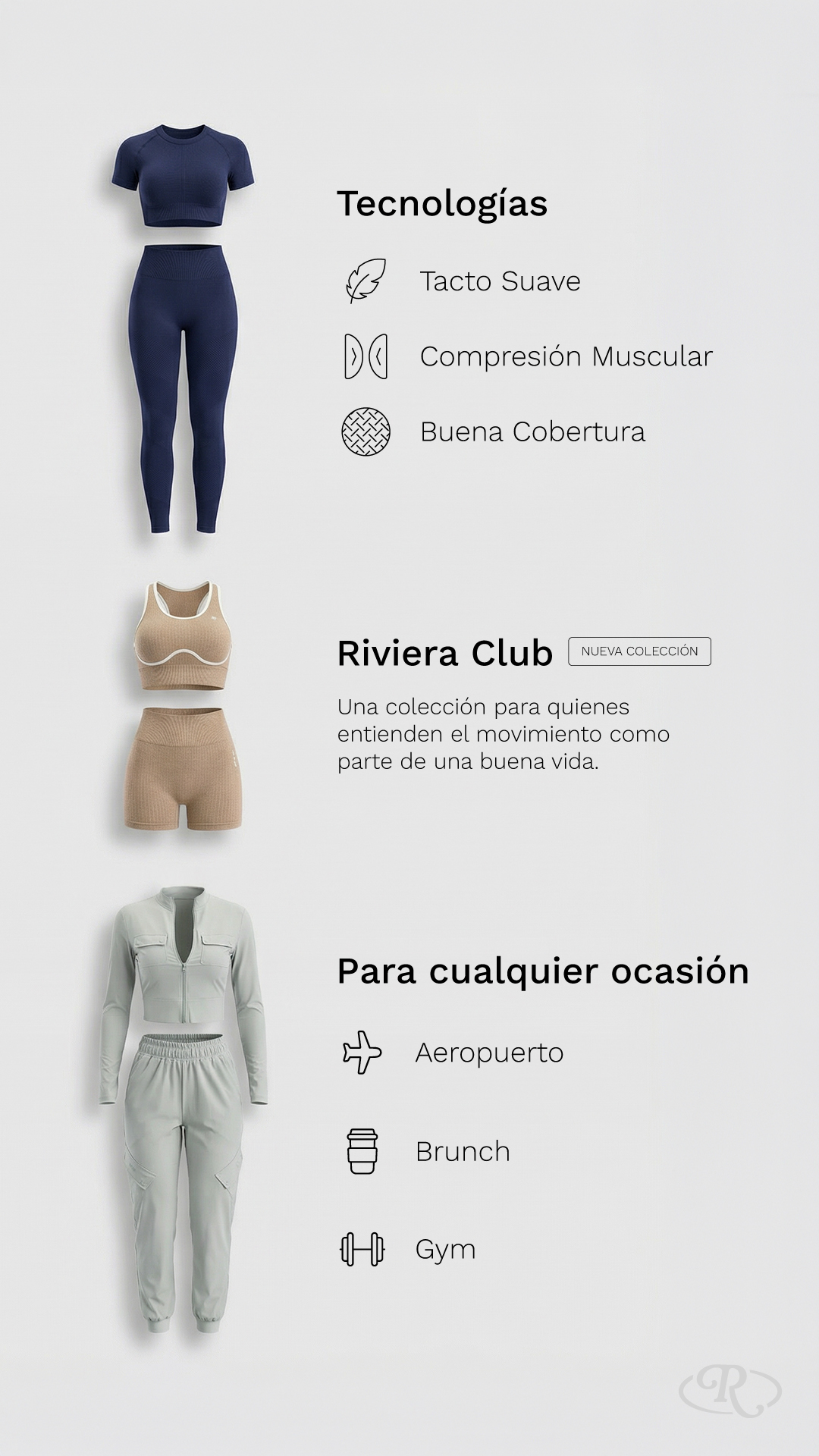 Colombian Gymwear Facebook ad